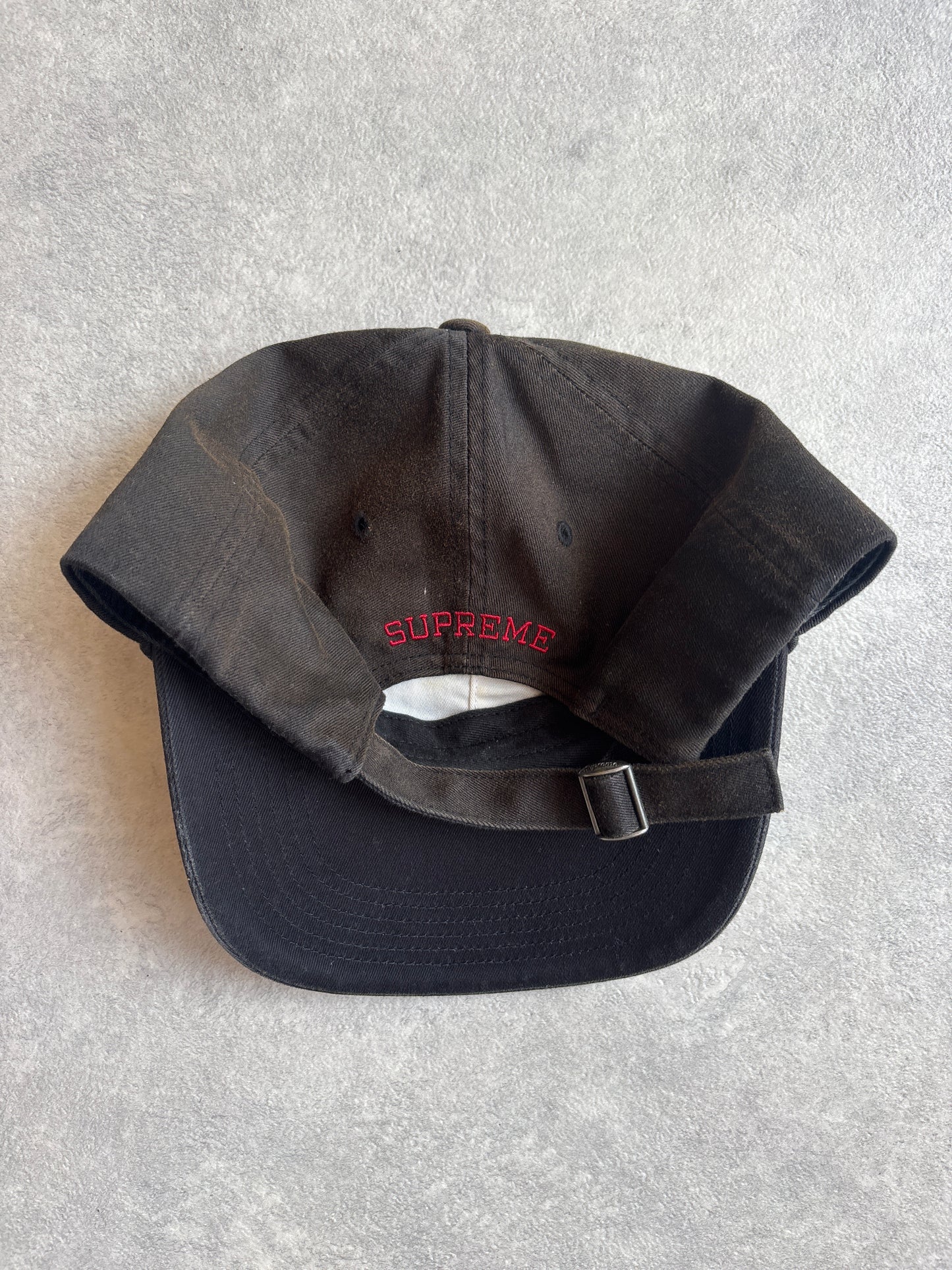 Supreme Bleached Chino 6-panel Cap