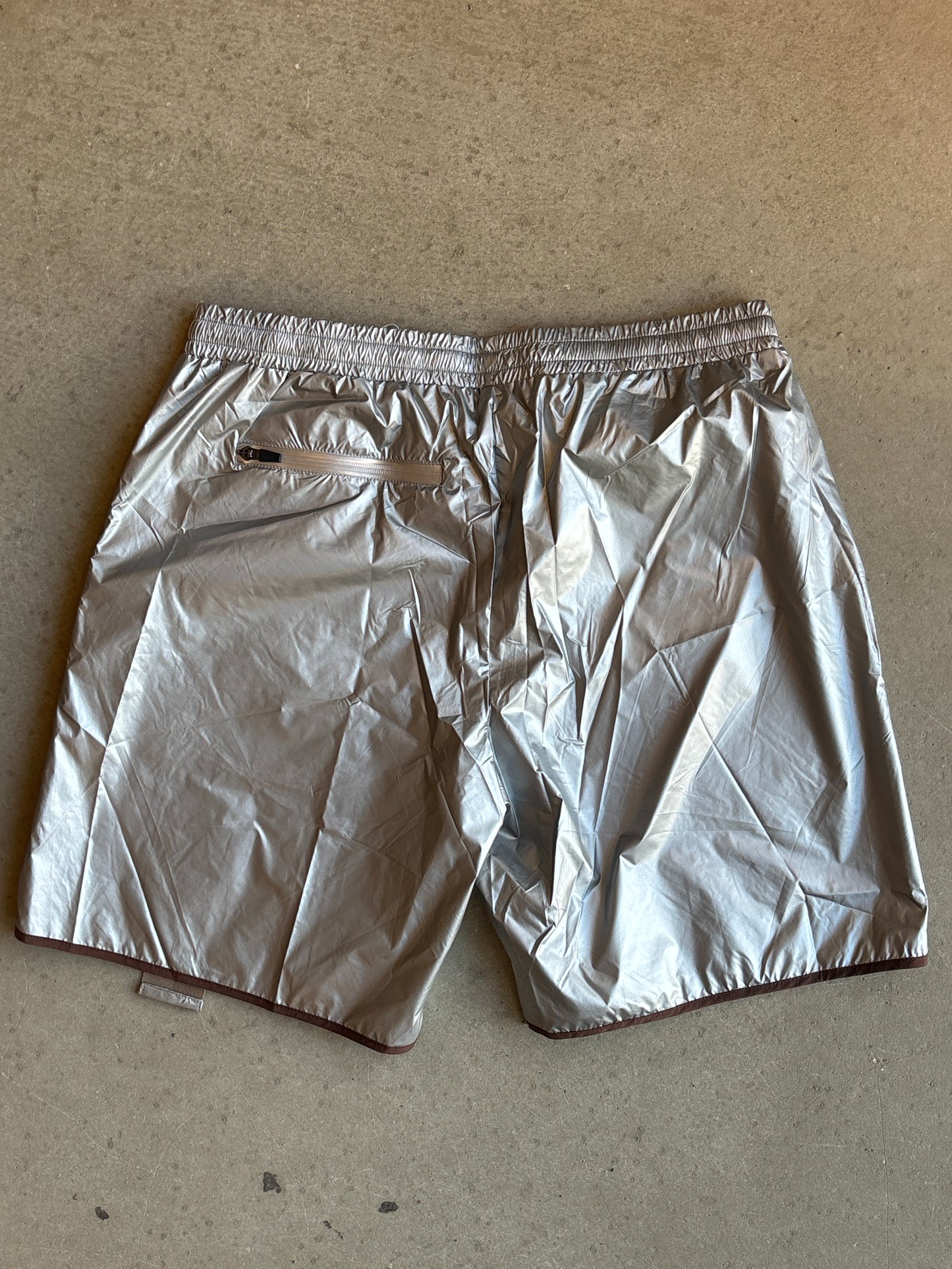 Oakley By Samuel Ross Metallic Velcro Shorts Size L