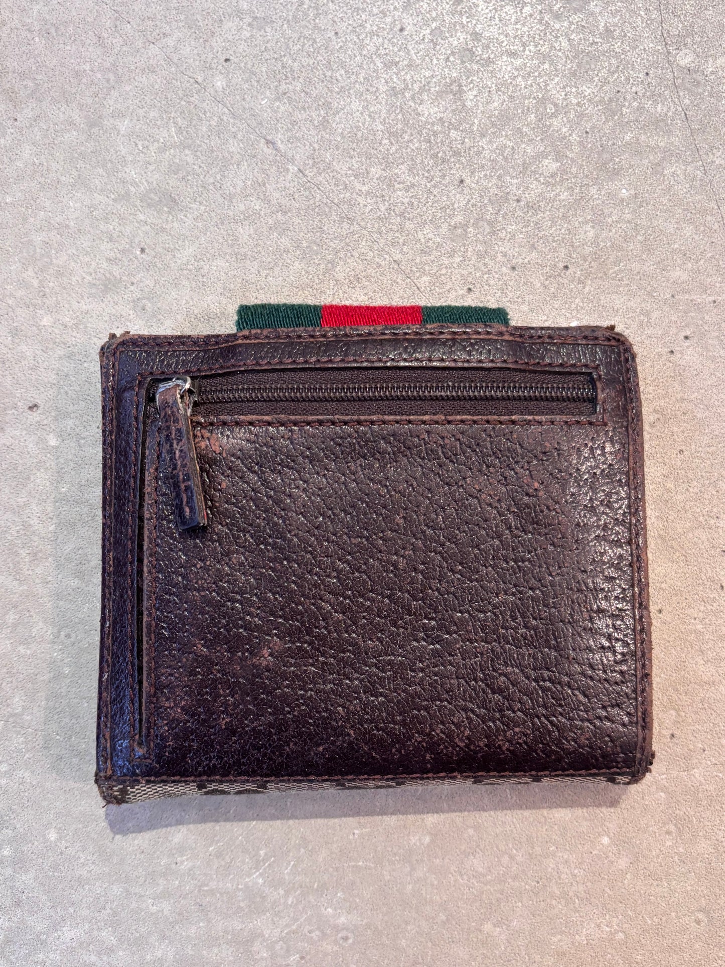 Gucci Wallet Monogram Brown