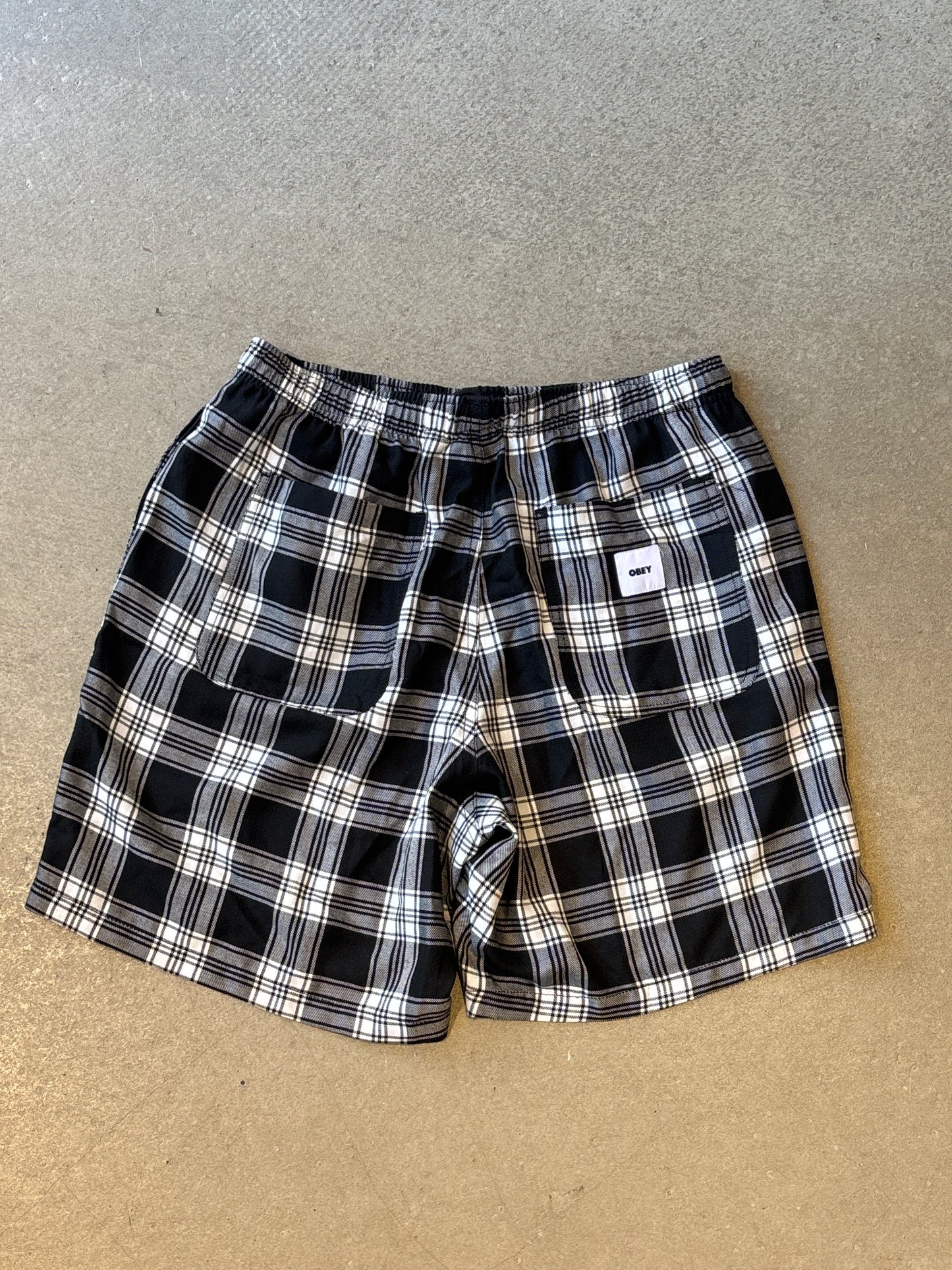 Obey Shorts Stripe Black M