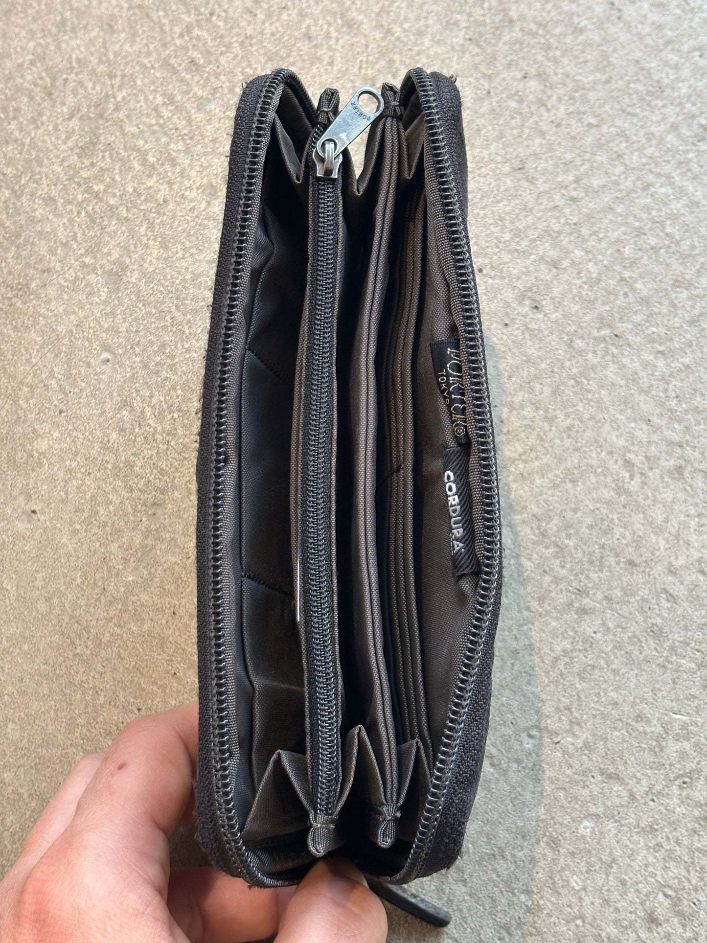 Porter Cordura Wallet Black