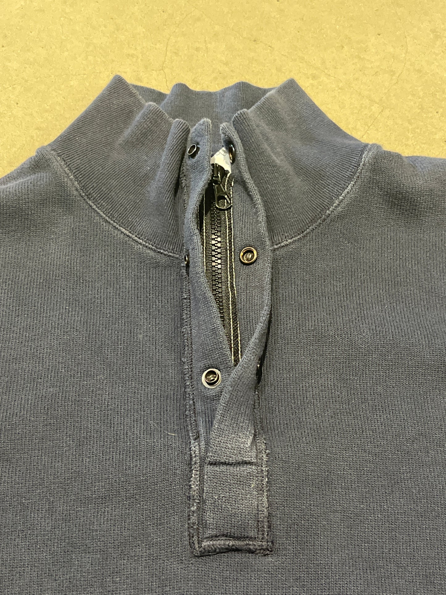 Stone Island Half Zip Sweater Navy XXL