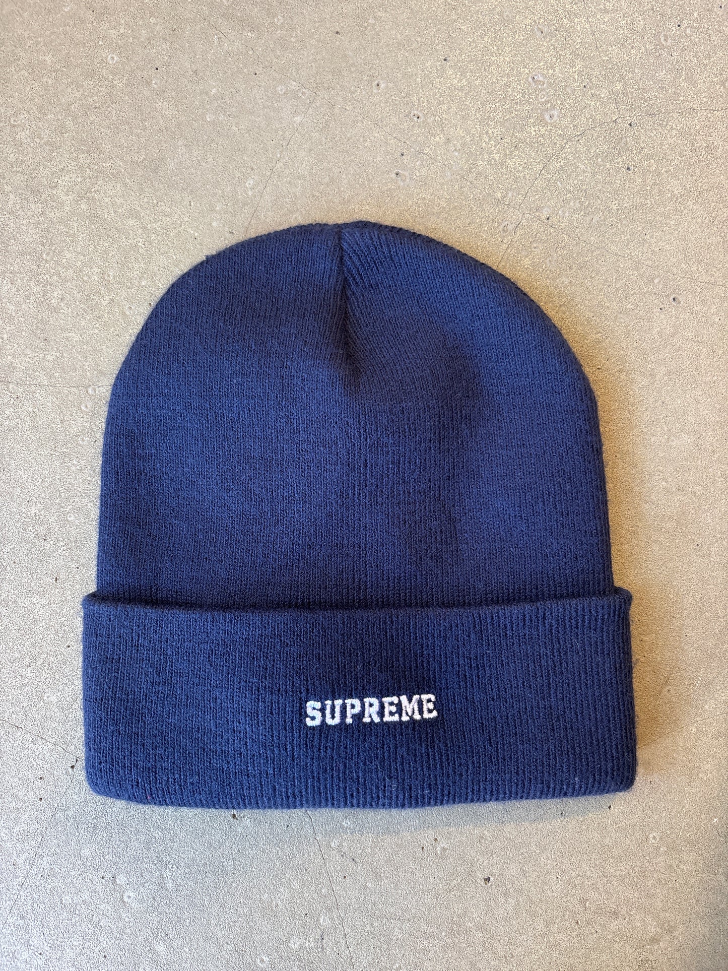 Supreme X Nike Beanie Navy