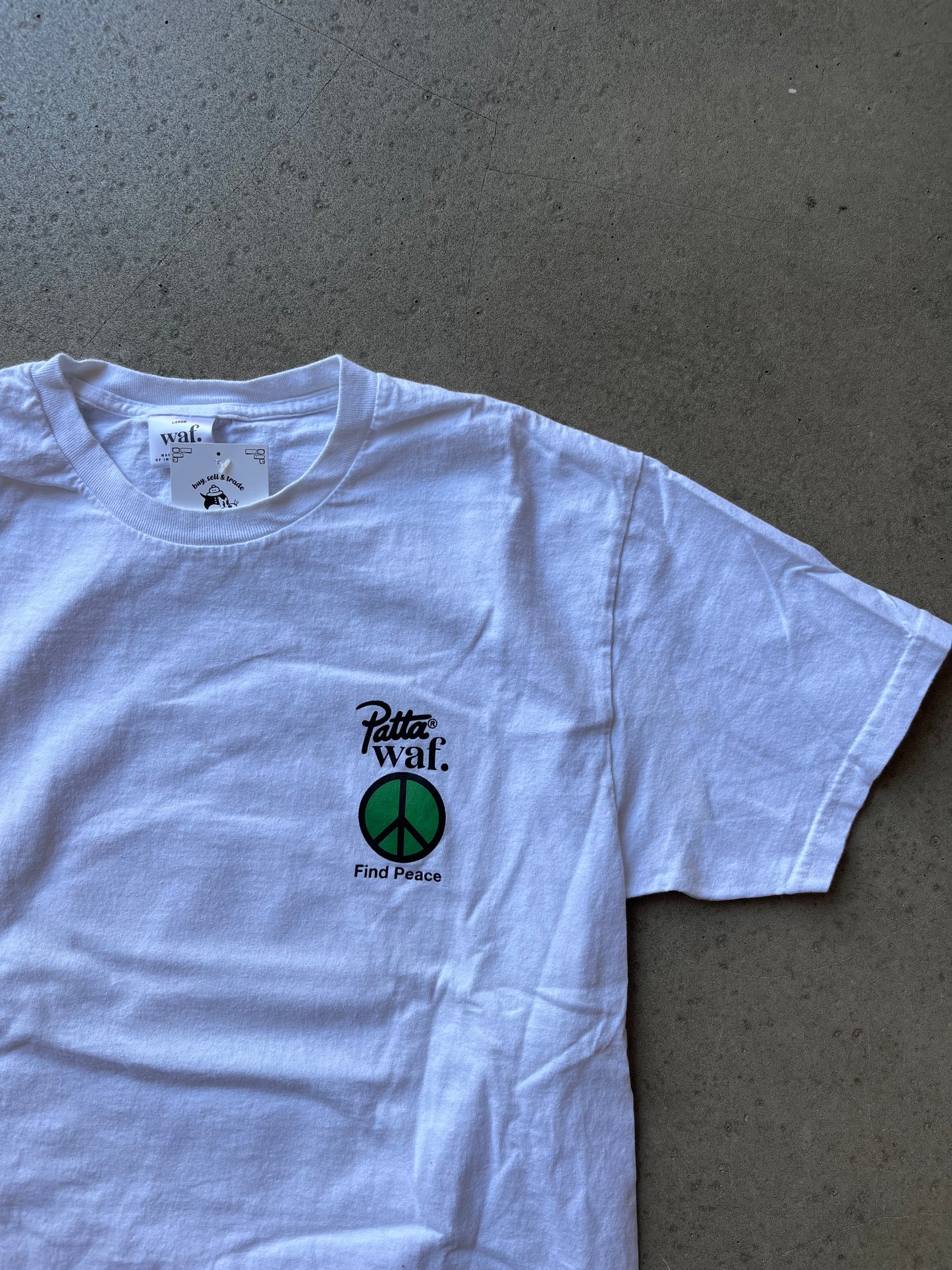Patta x WAF Lagos Tee White L