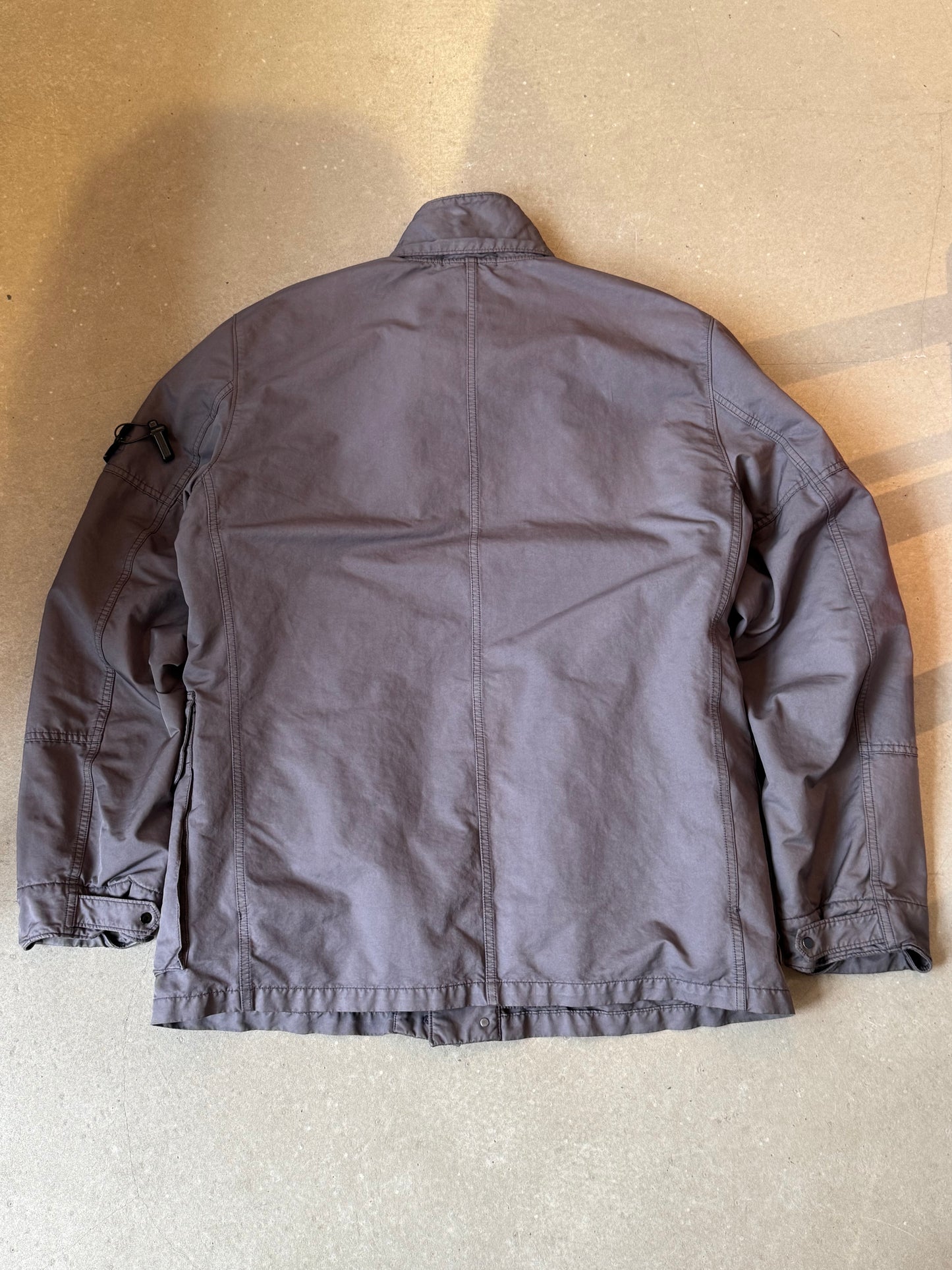 Stone Island Double Jacket Brown L