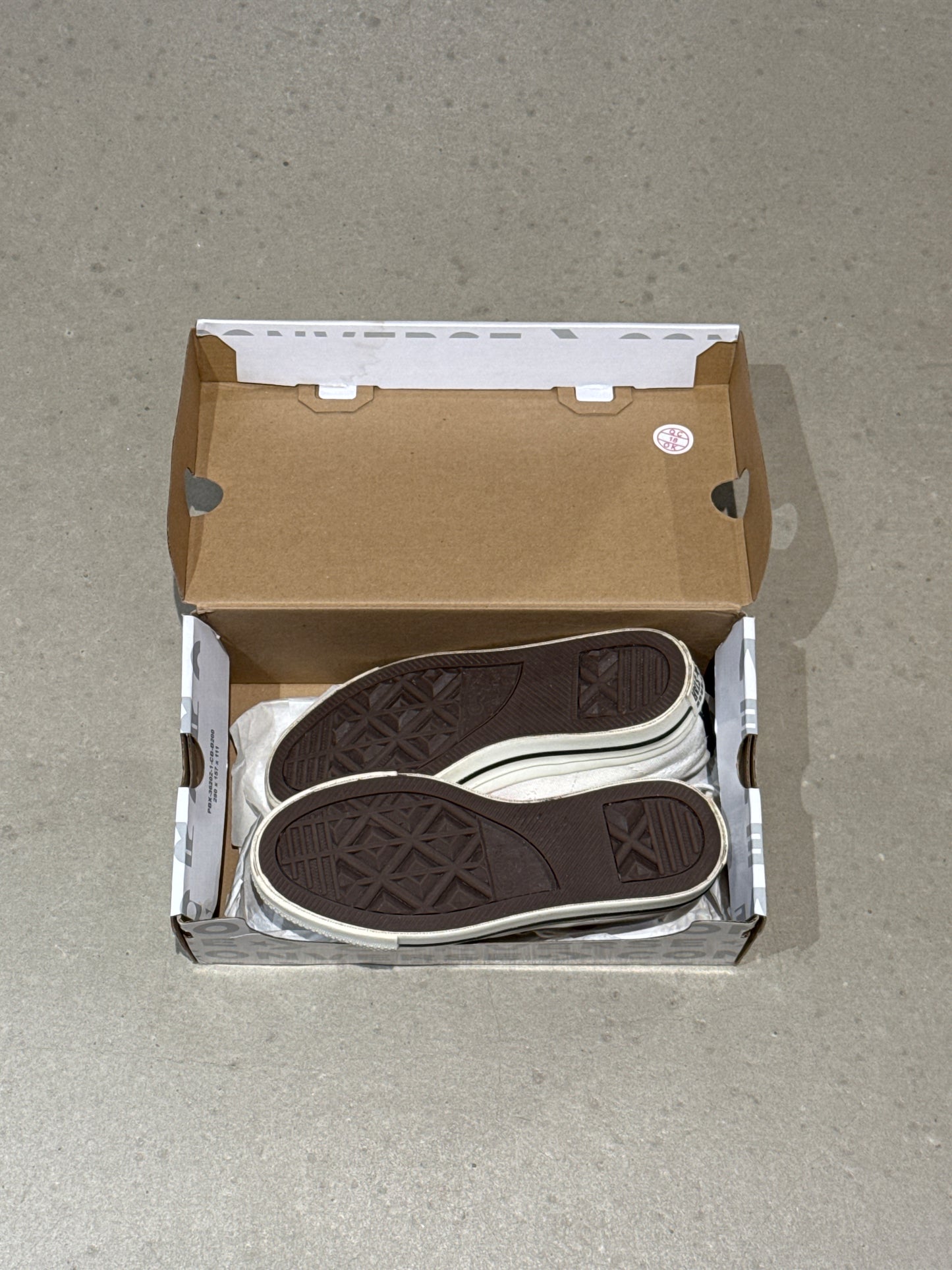 Converse X CDG One Star White Size 35