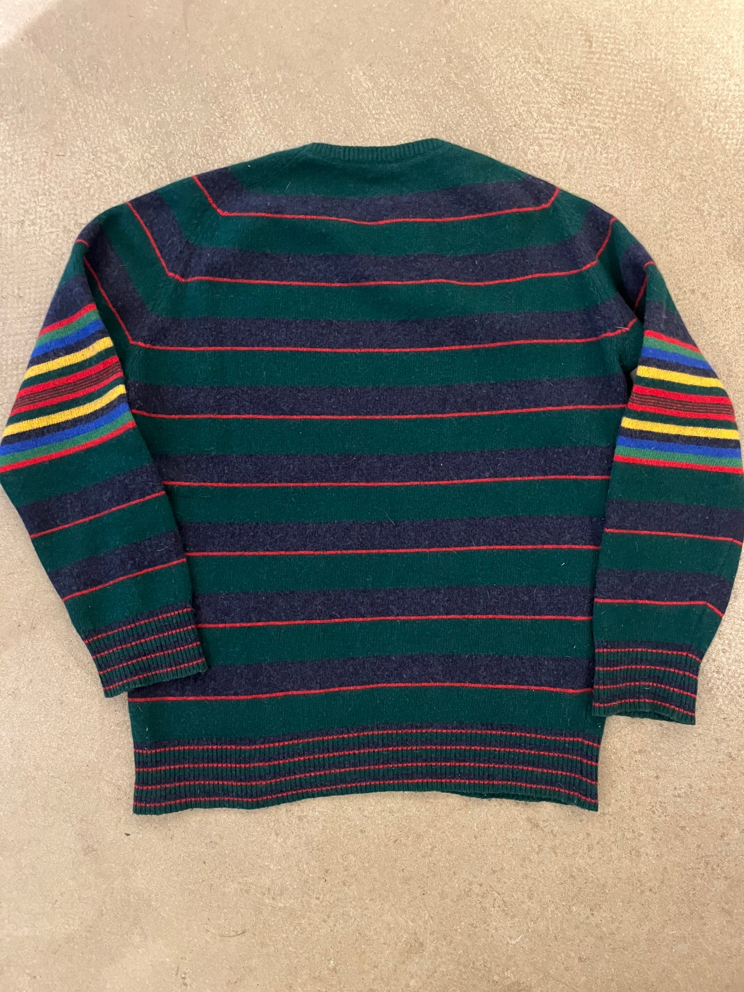 Patta Multicolour Striped Knit XL