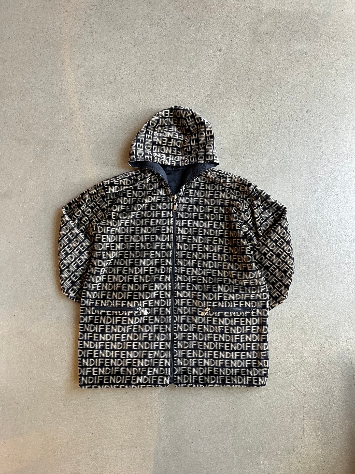 Fendi Reversible Jacket Black XL
