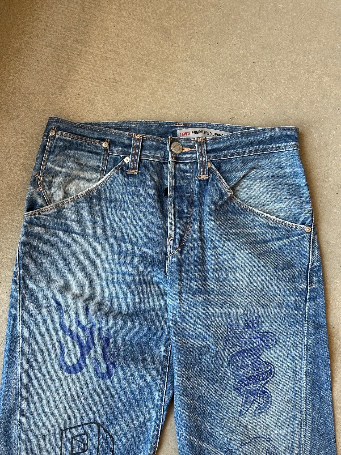 Atelier Reservé Reworked Denim Engineered Jeans W29