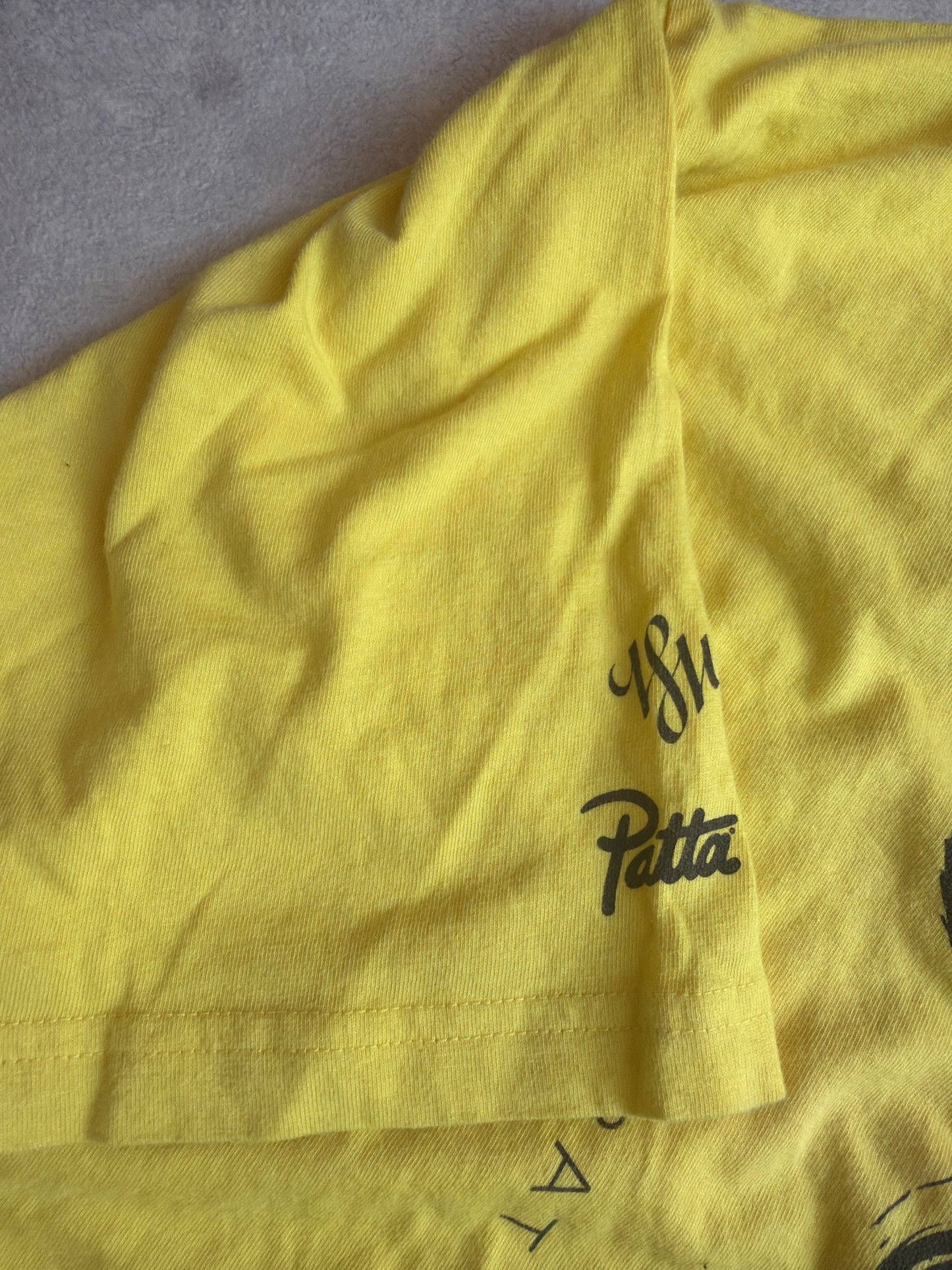 Patta x Shoe Haze Yellow T-Shirt XL