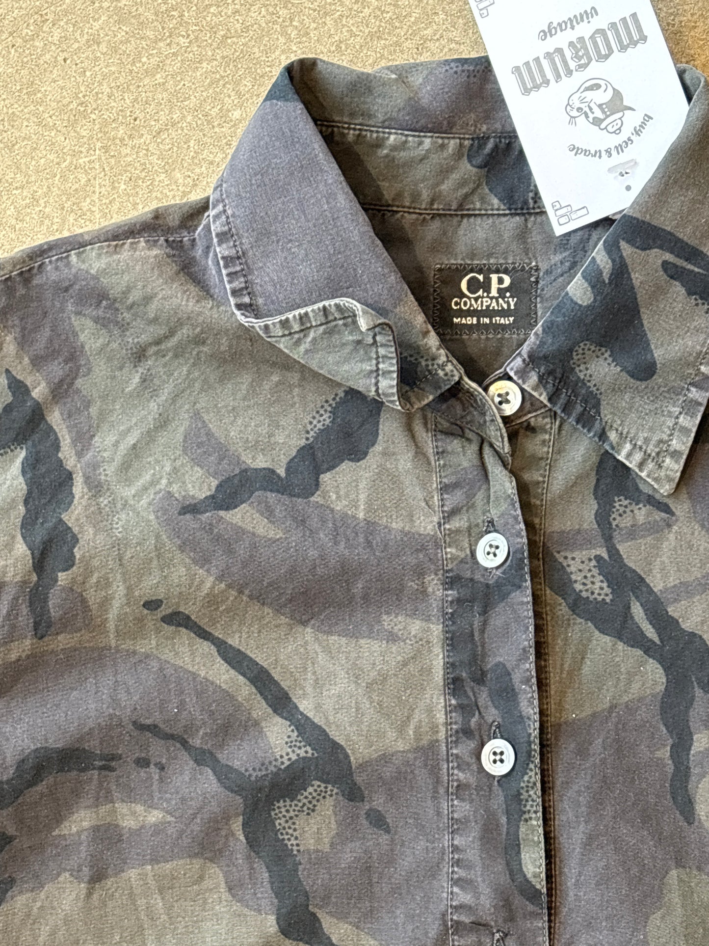 C.P. Company Shirt Camo Grey 42