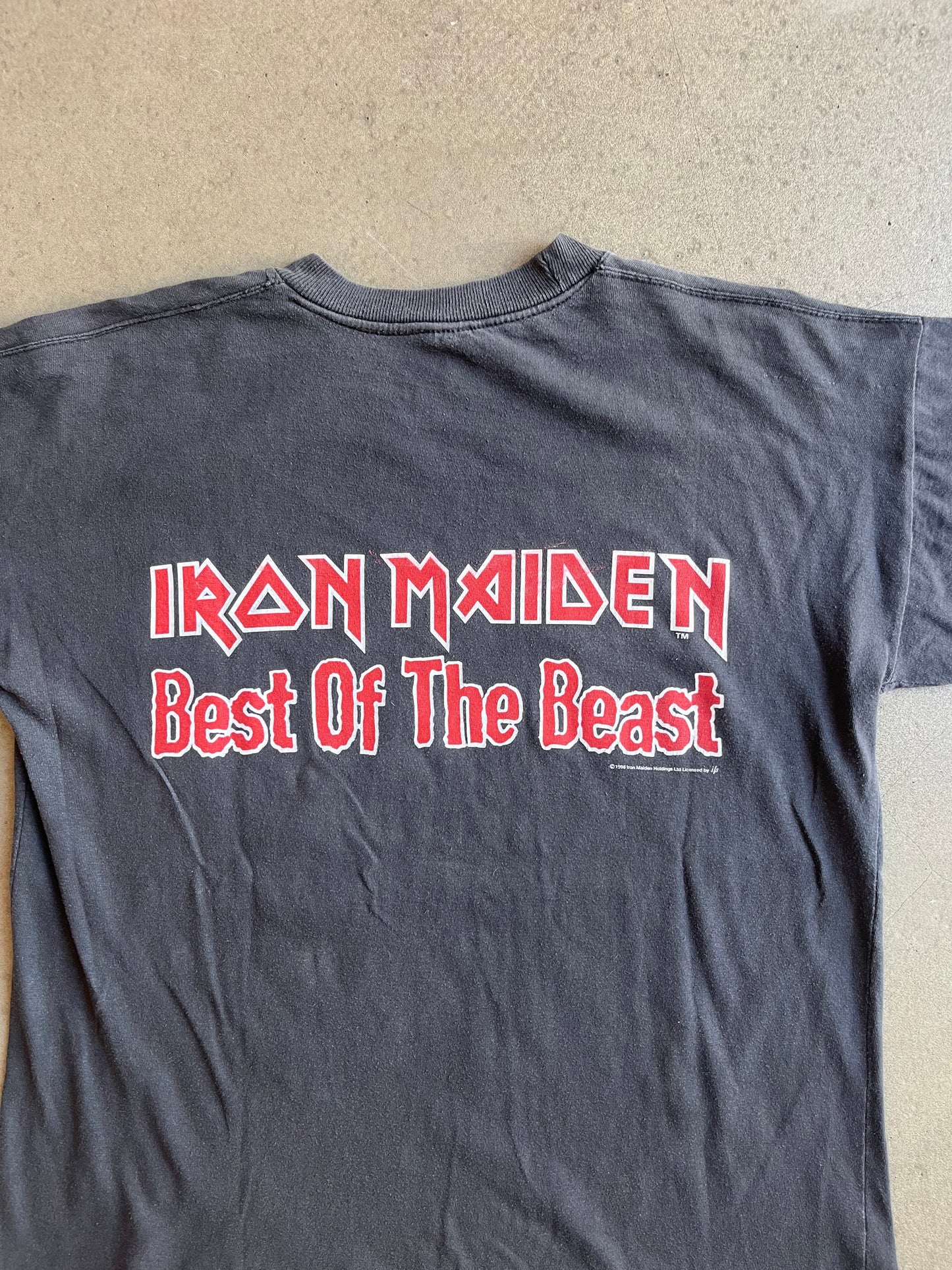 Iron Maiden 90's Best of The Beast Tee Black L
