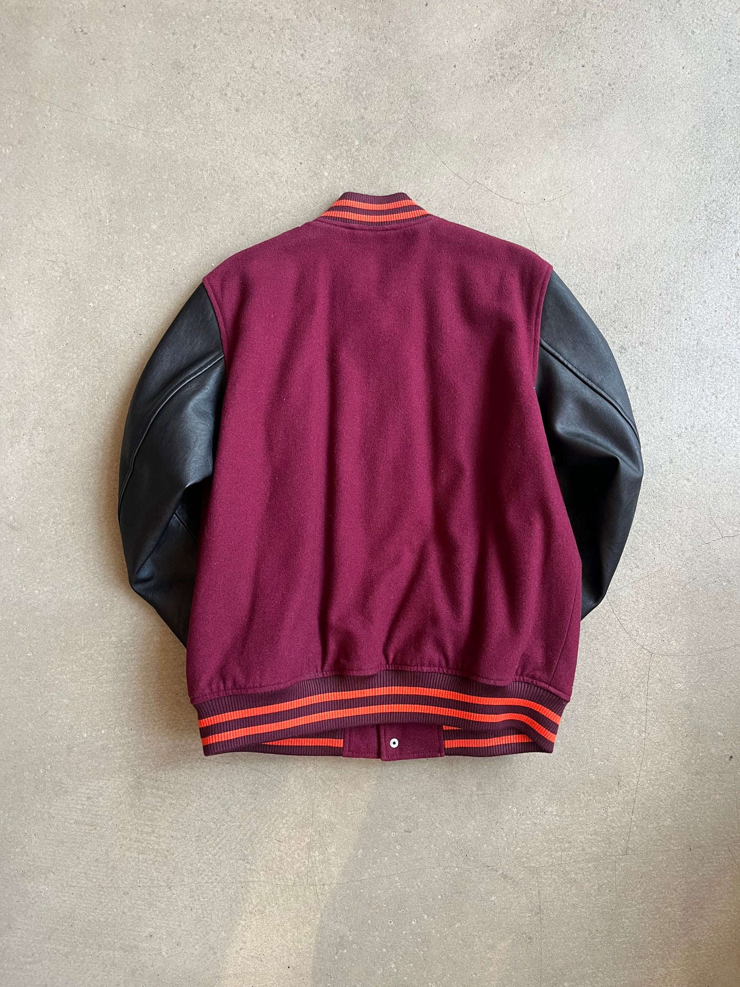 Evisu Baseball Jacket Red L