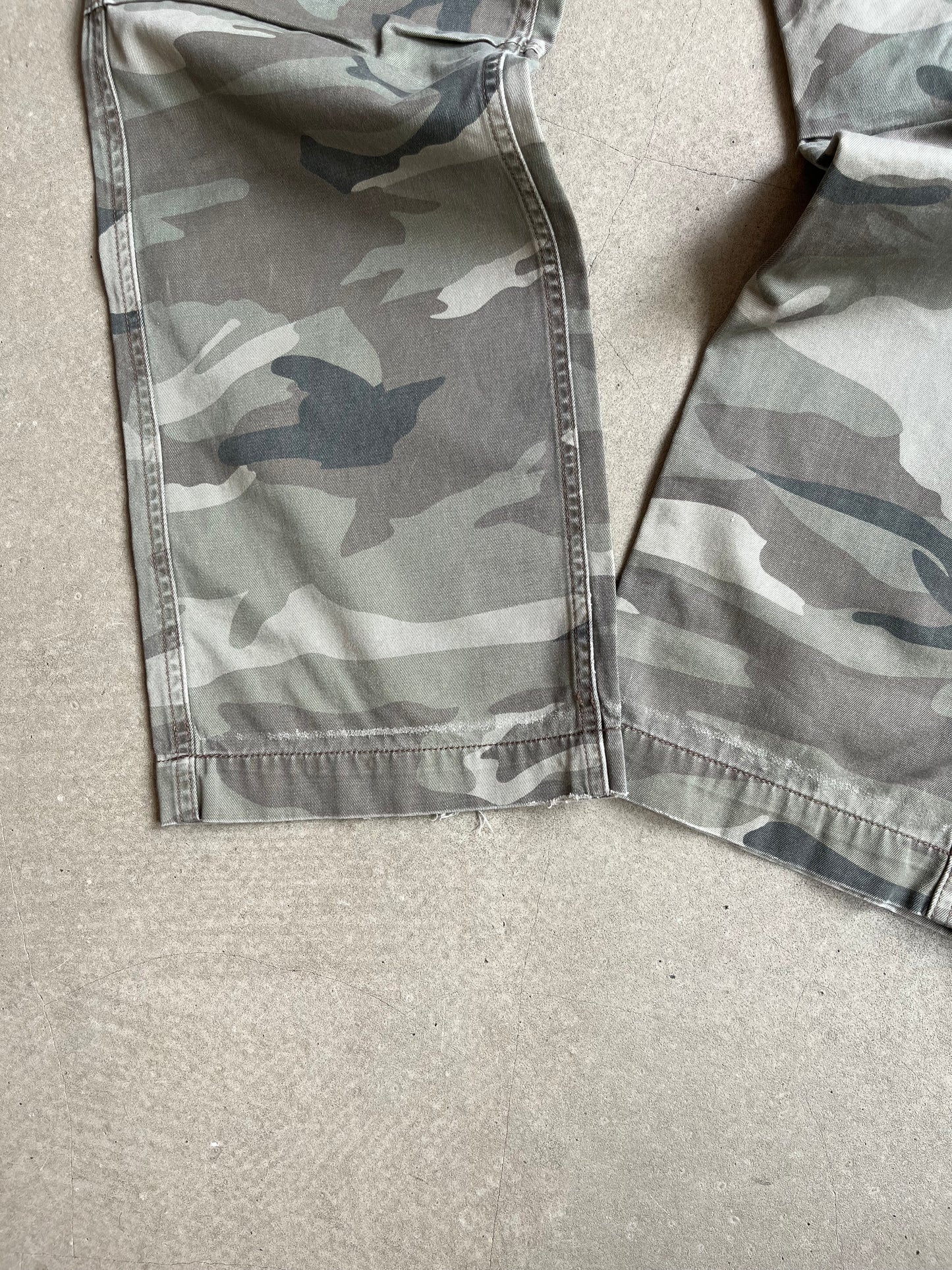 Avirex Camo Cargo Pants Green XL