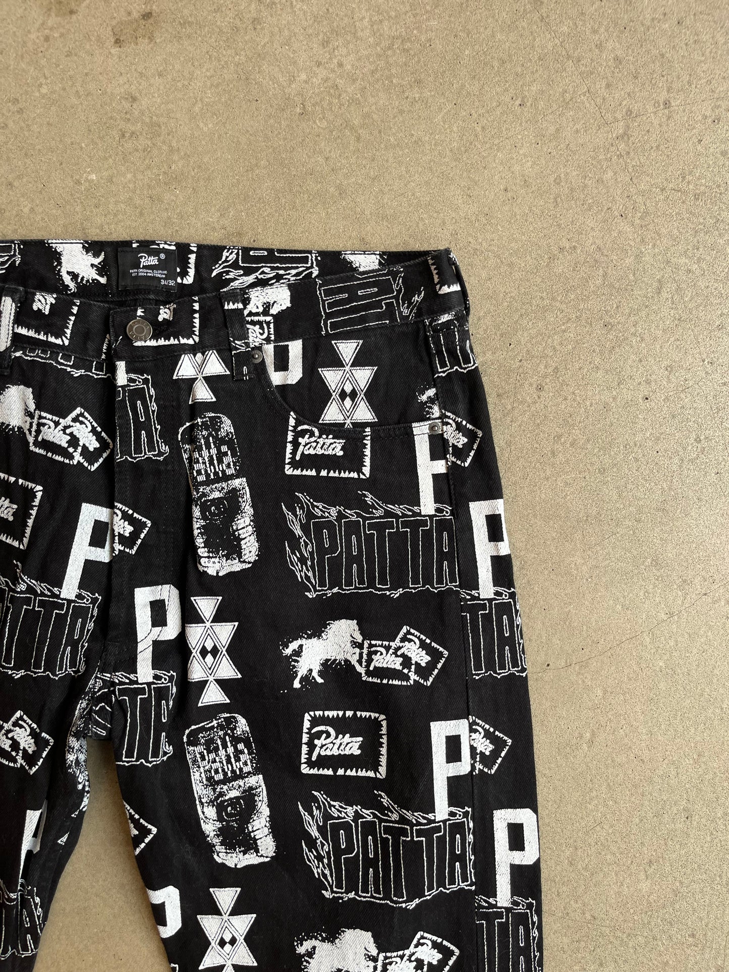 Patta Jeans Collage Pants 34/32