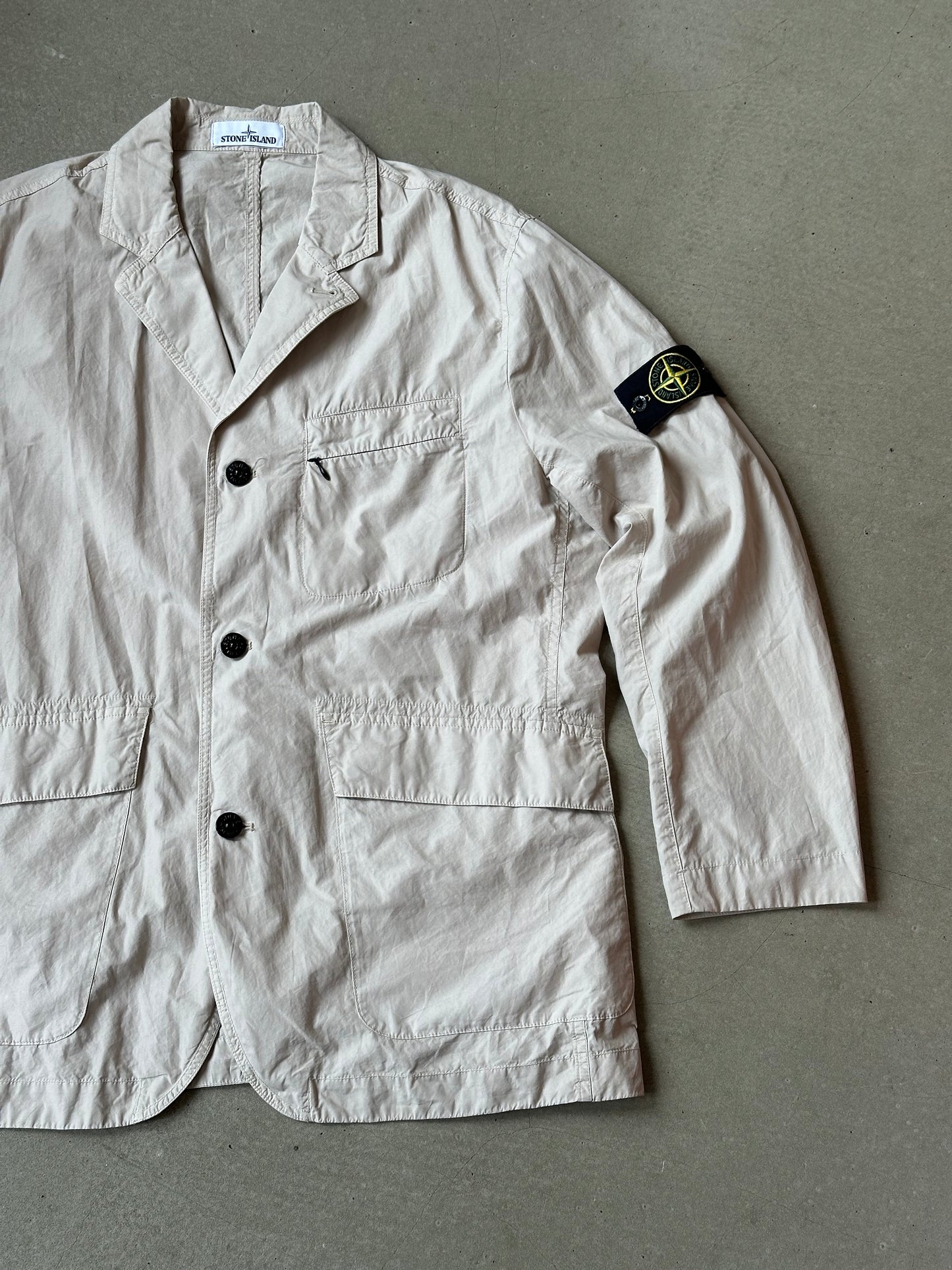 Stone Island Tela Paracadute Jacket Beige XXL