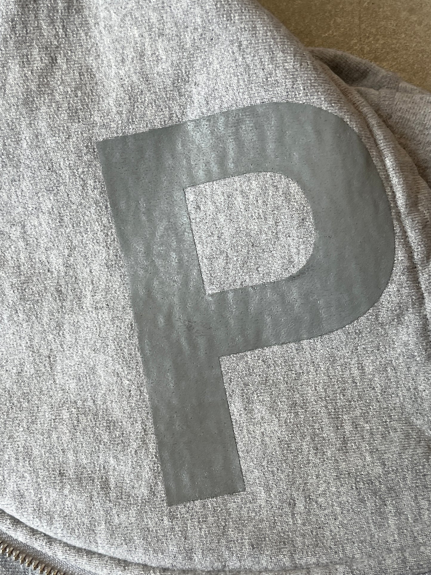 Patta X Reigning Champ Fleece Hoodie Grey XL