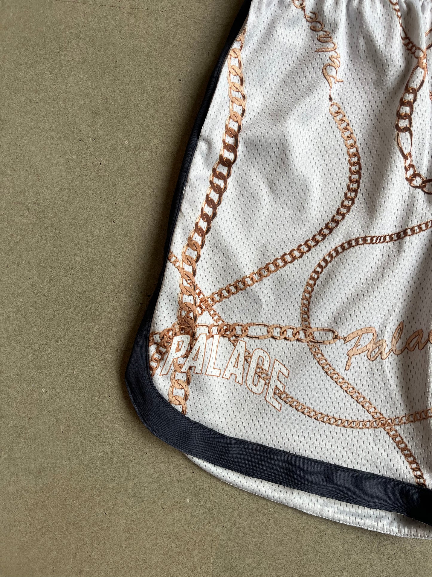 Palace Chain Basketball Short White