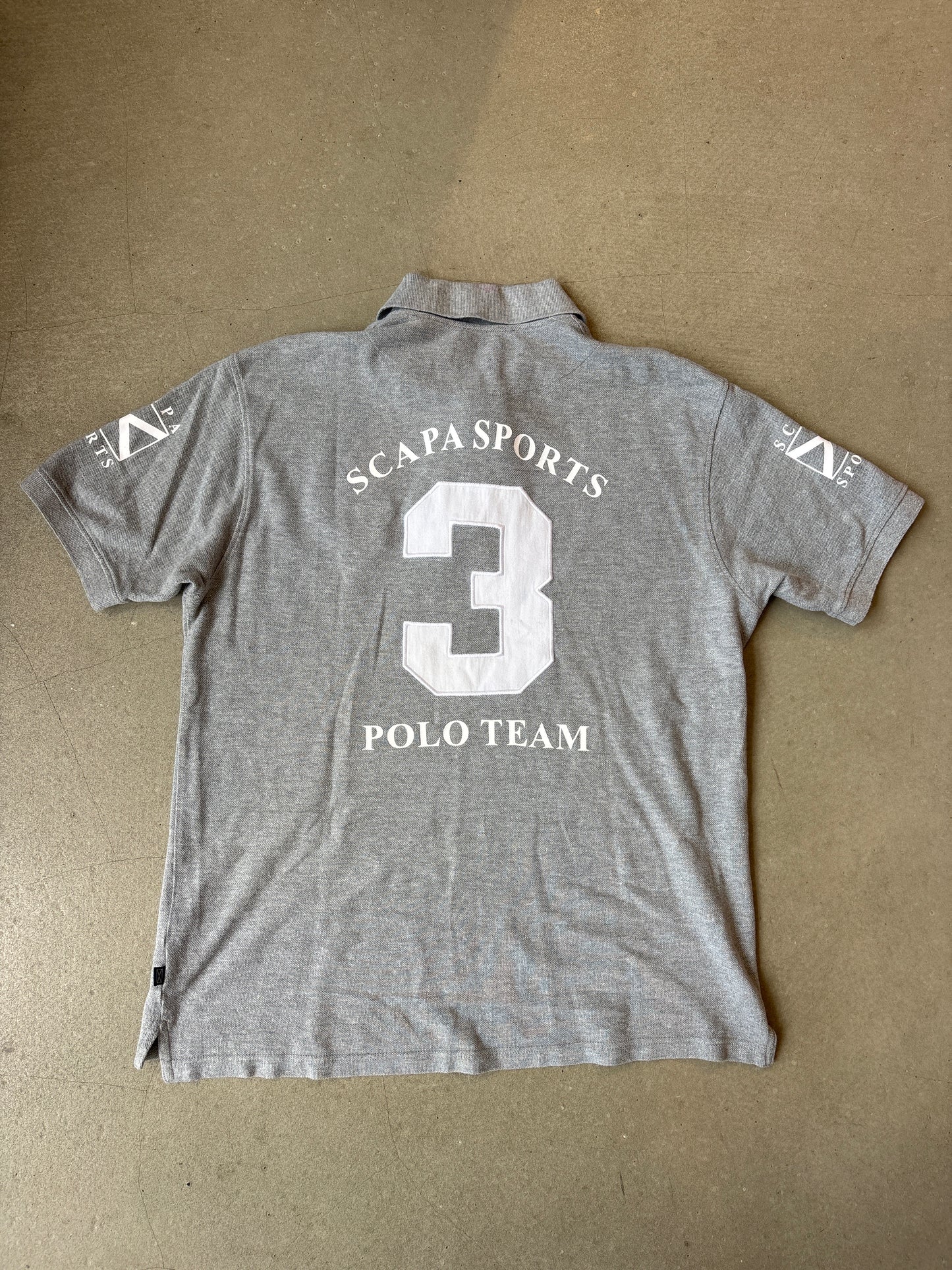 Scapa Sports Polo Grey M