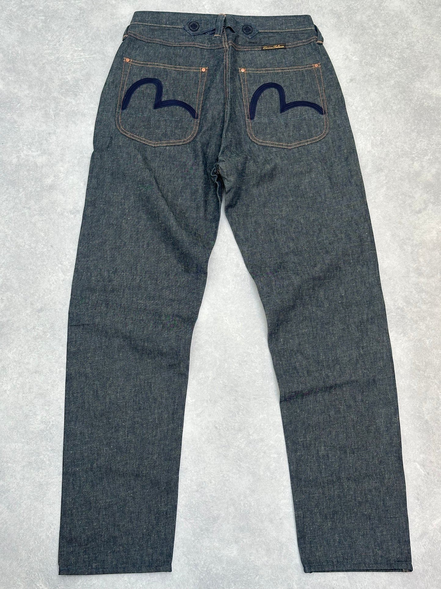Evisu Deluxe White Oak Cone Denim Jeans 36