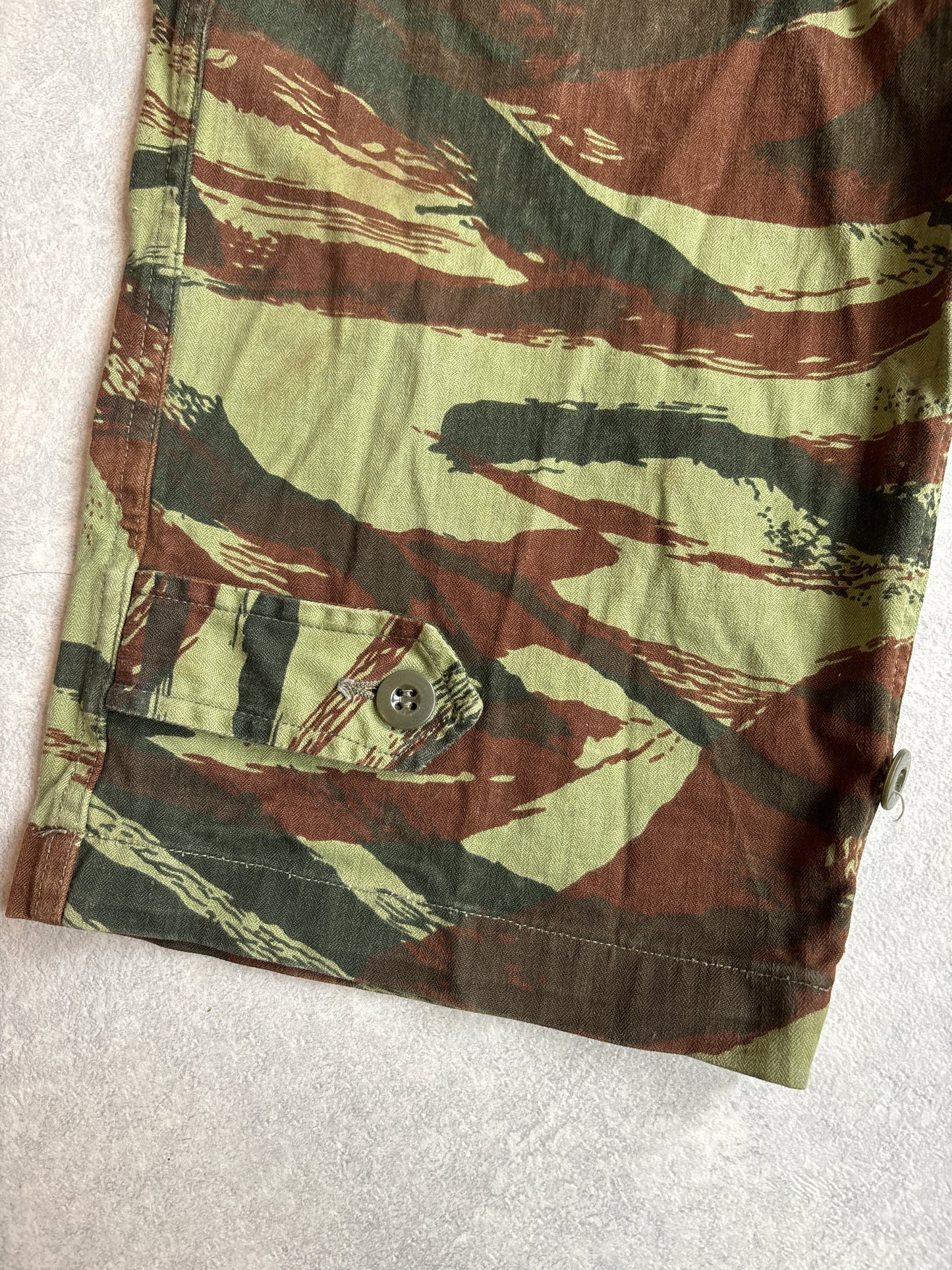 French Military Lizard Camo Cargo Pants M