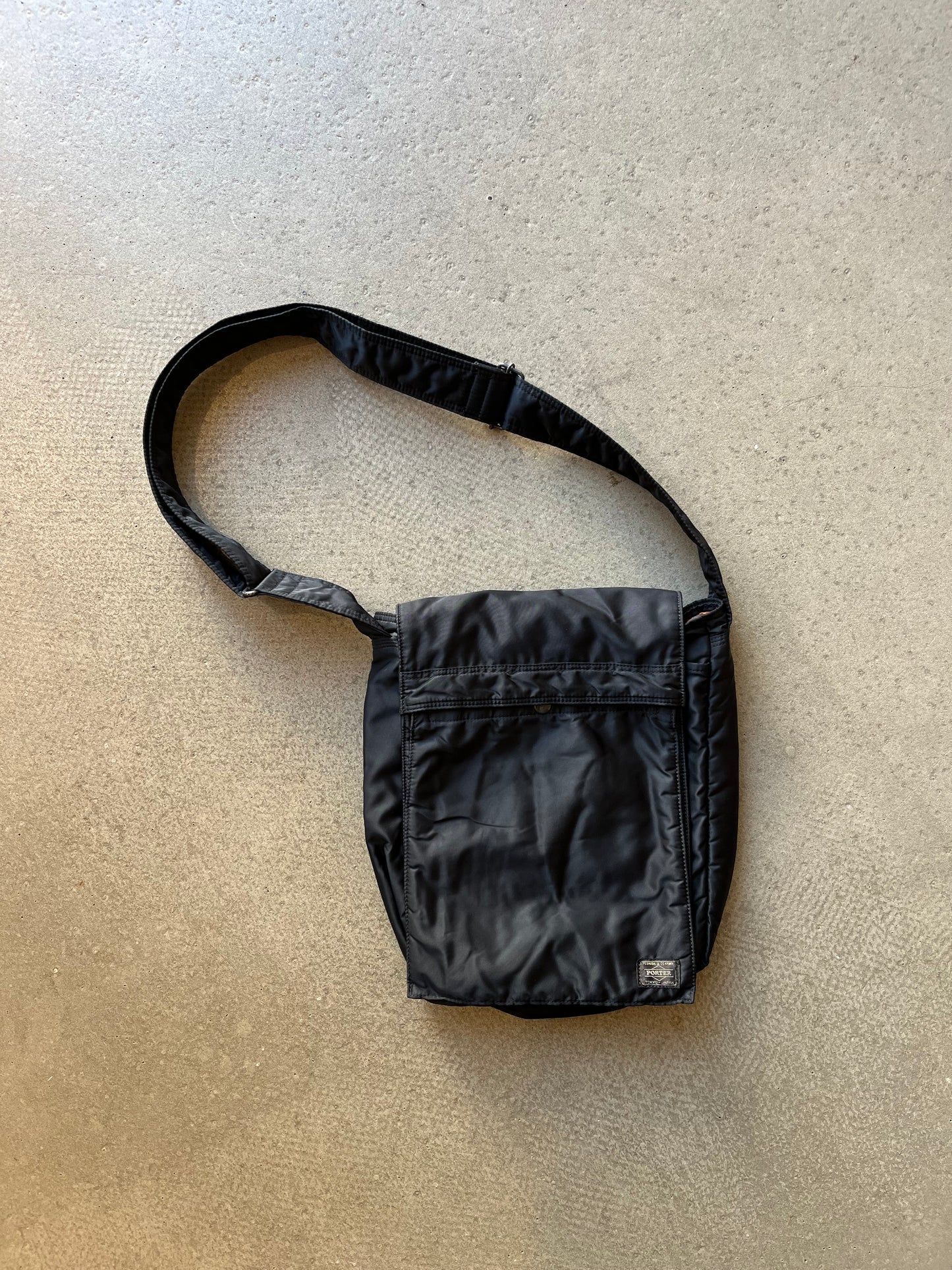 Porter Yoshida Tanker Shoulder Bag Black