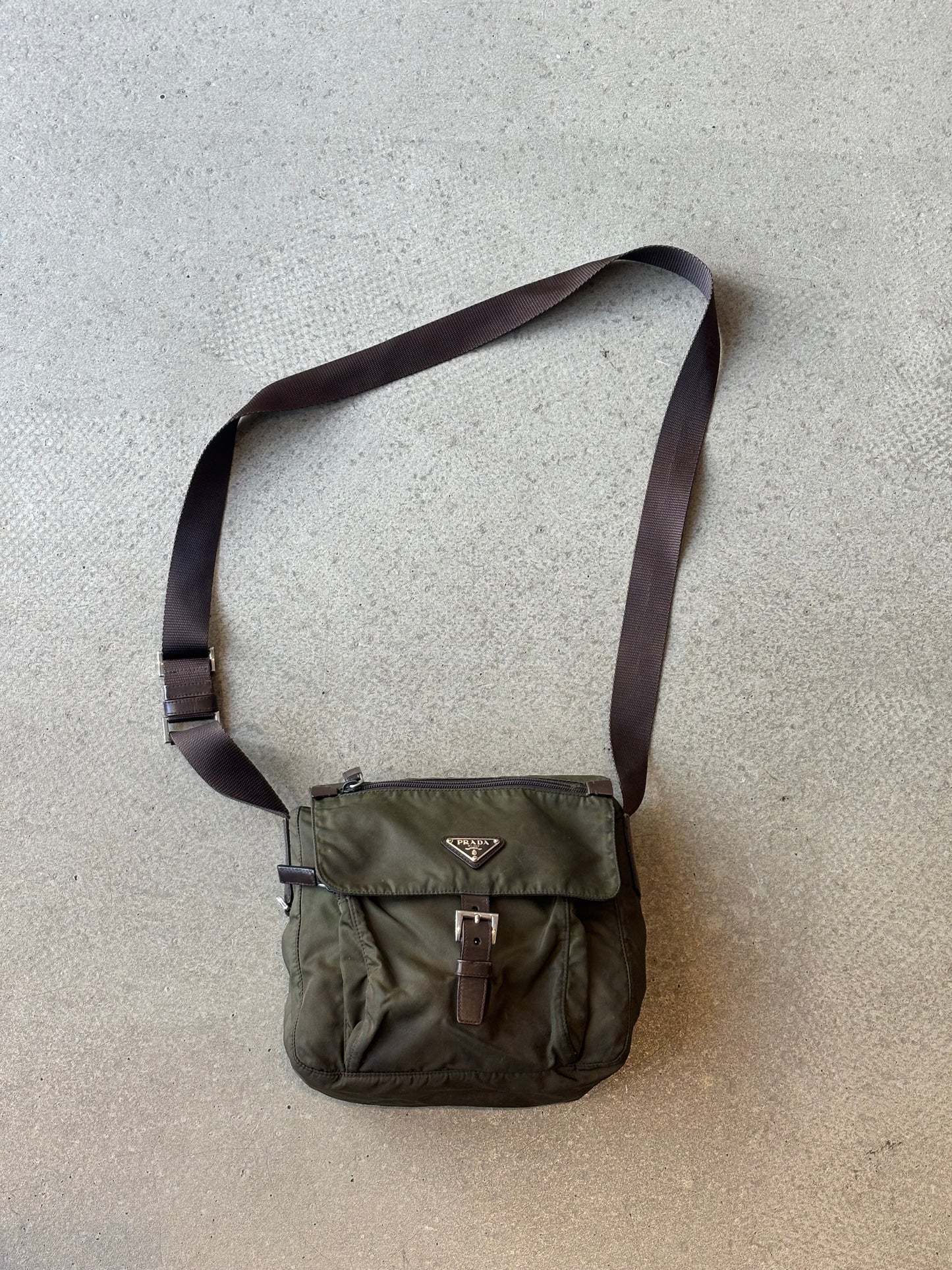 Prada Crossbody Bag Small Green