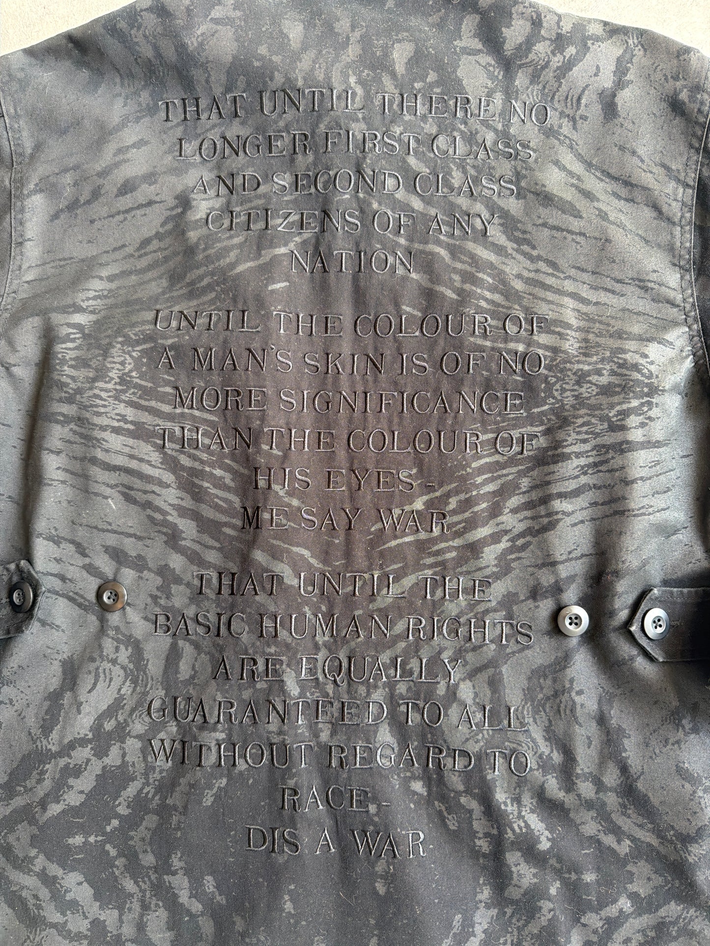 Patta Water BDU Jacket Black/Grey S
