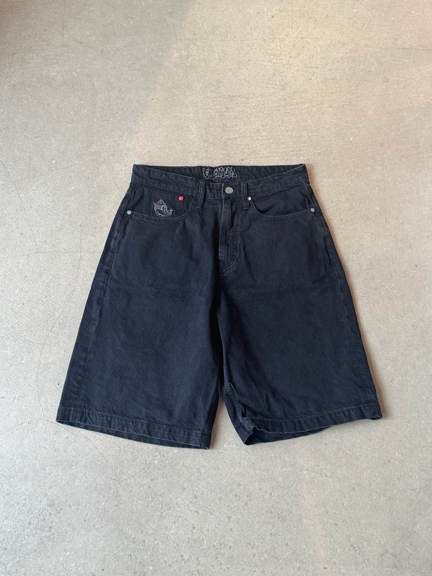 Mokum Clothing 1016LR Original Baggy Short - Black