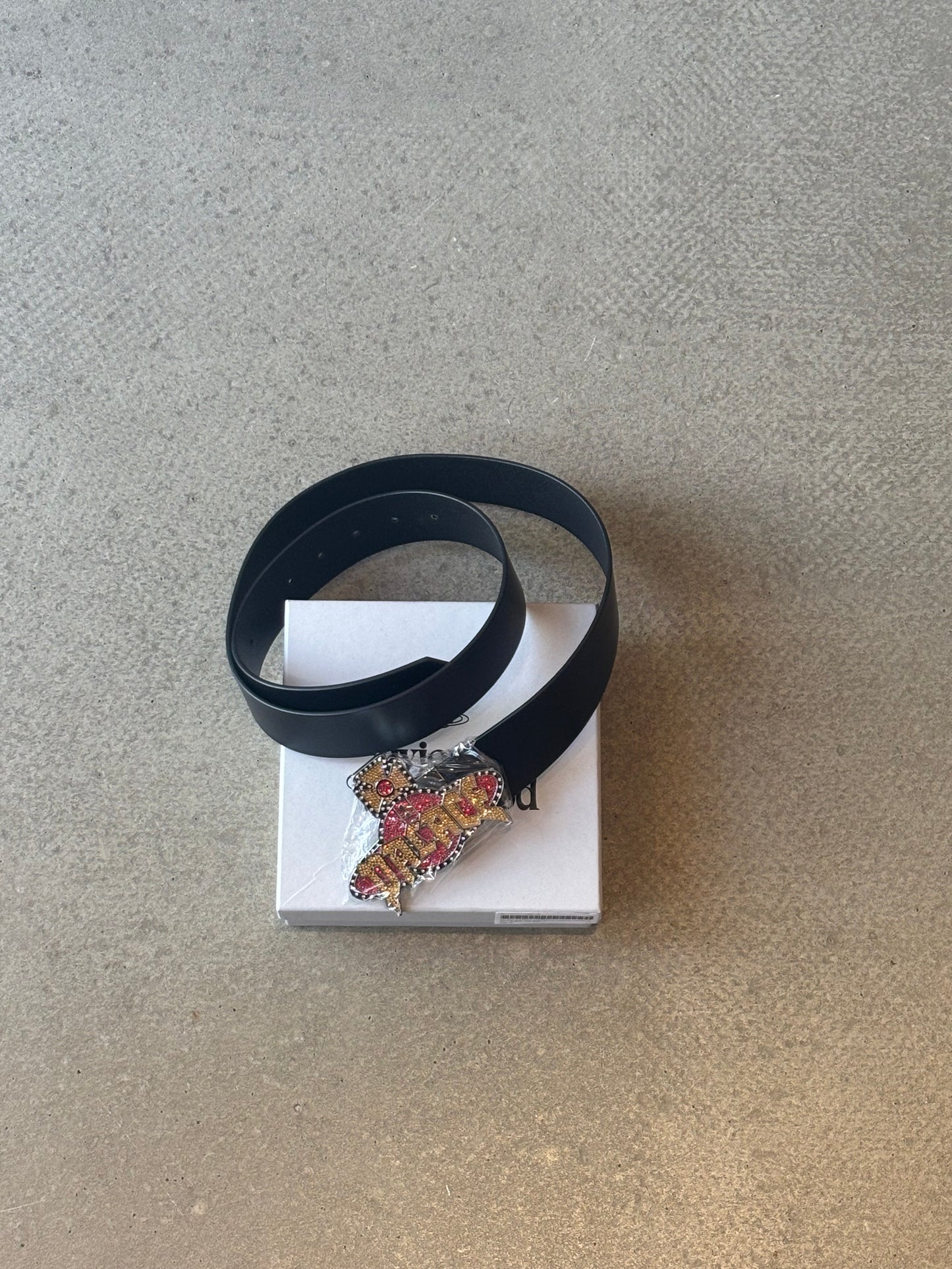 Palace x Vivienne Westwood Circus Diamante Belt in Black