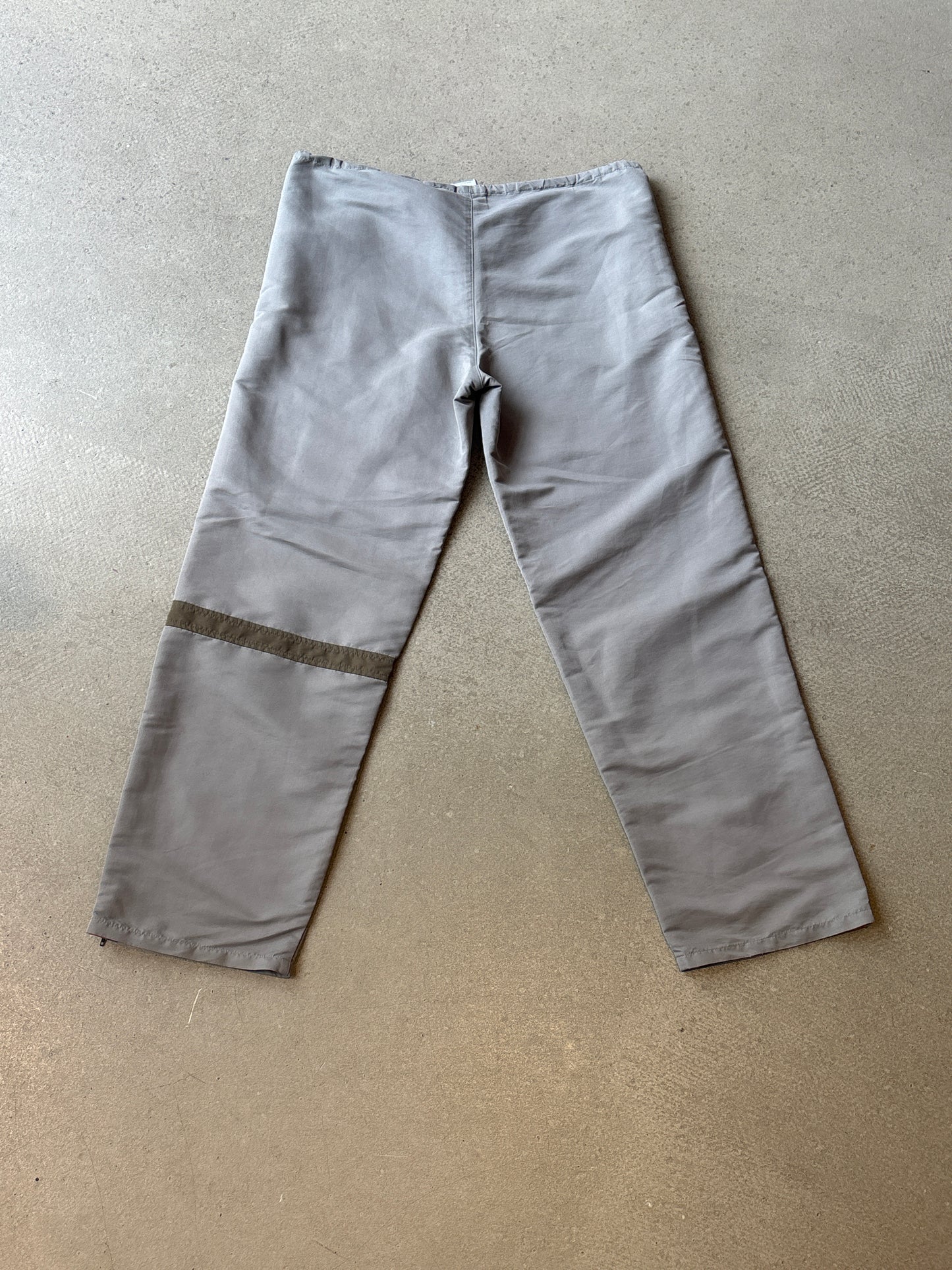Vintage Nike Women's Trackpants Khaki Large