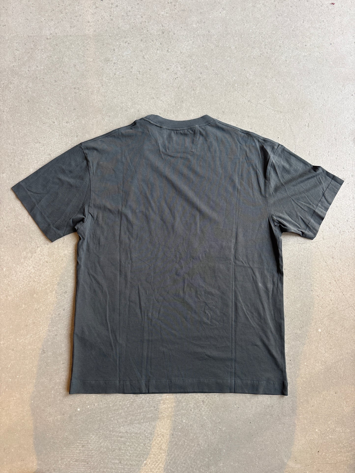 C.P. Company Jersey 30/1 Tee Dark Shadow Green