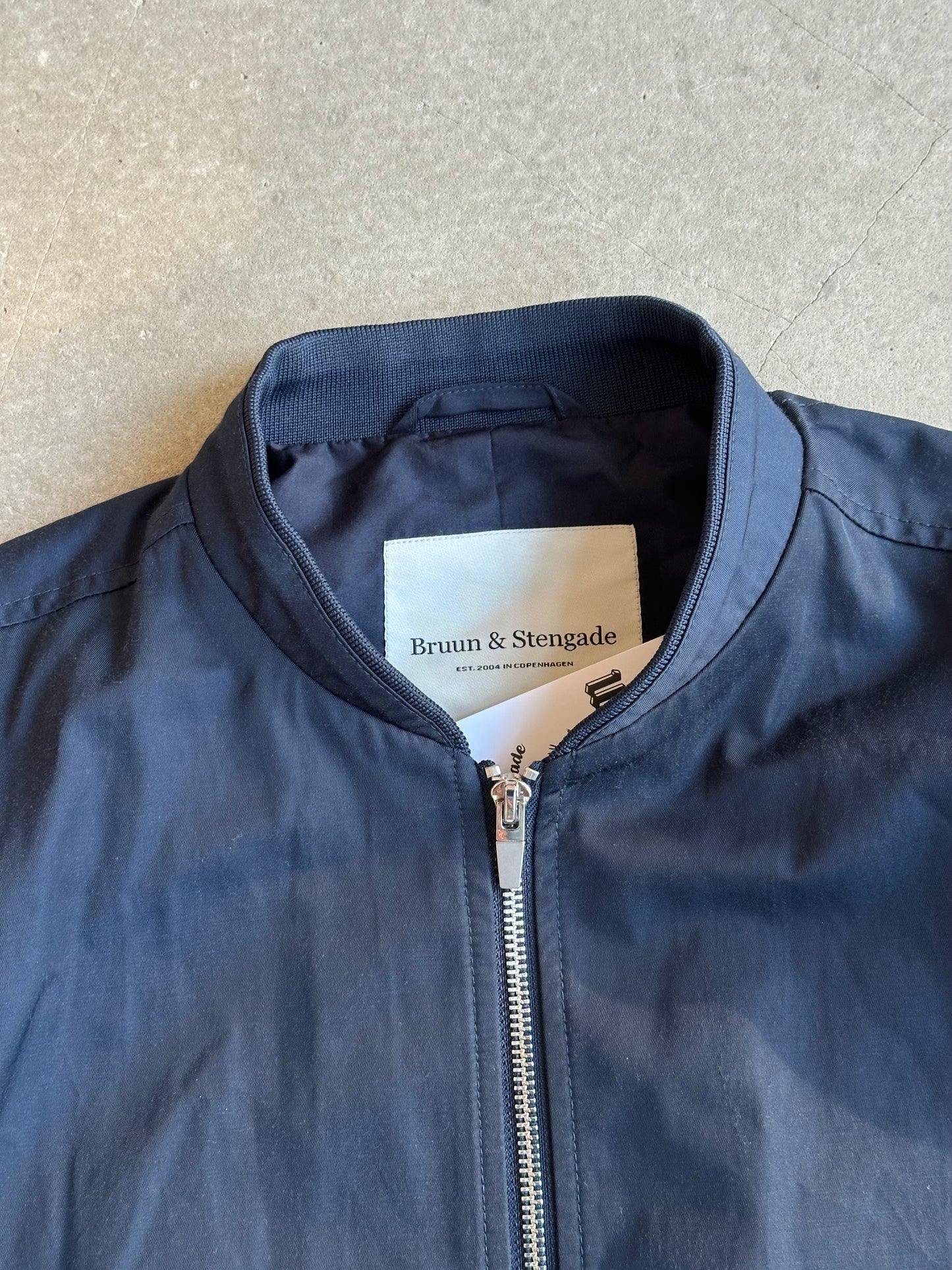 Bruun & Stengade Overshirt Navy Medium