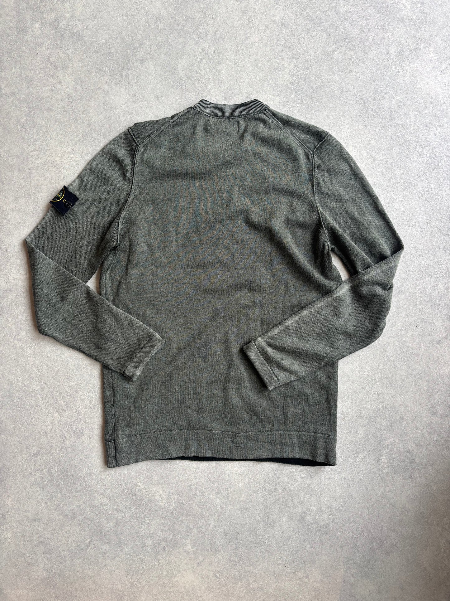 Stone Island Dust Color Green Crewneck XL