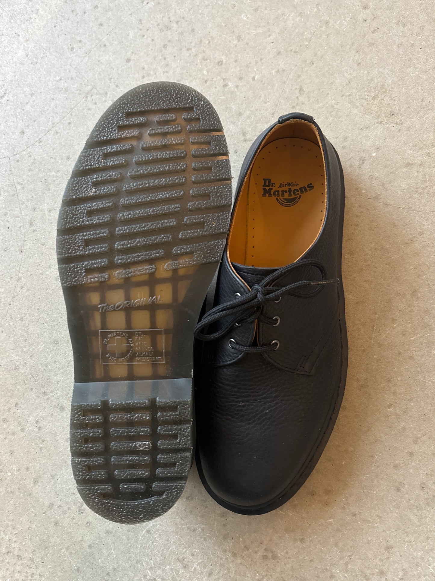 Dr. Martens Derby Shoes Black 45