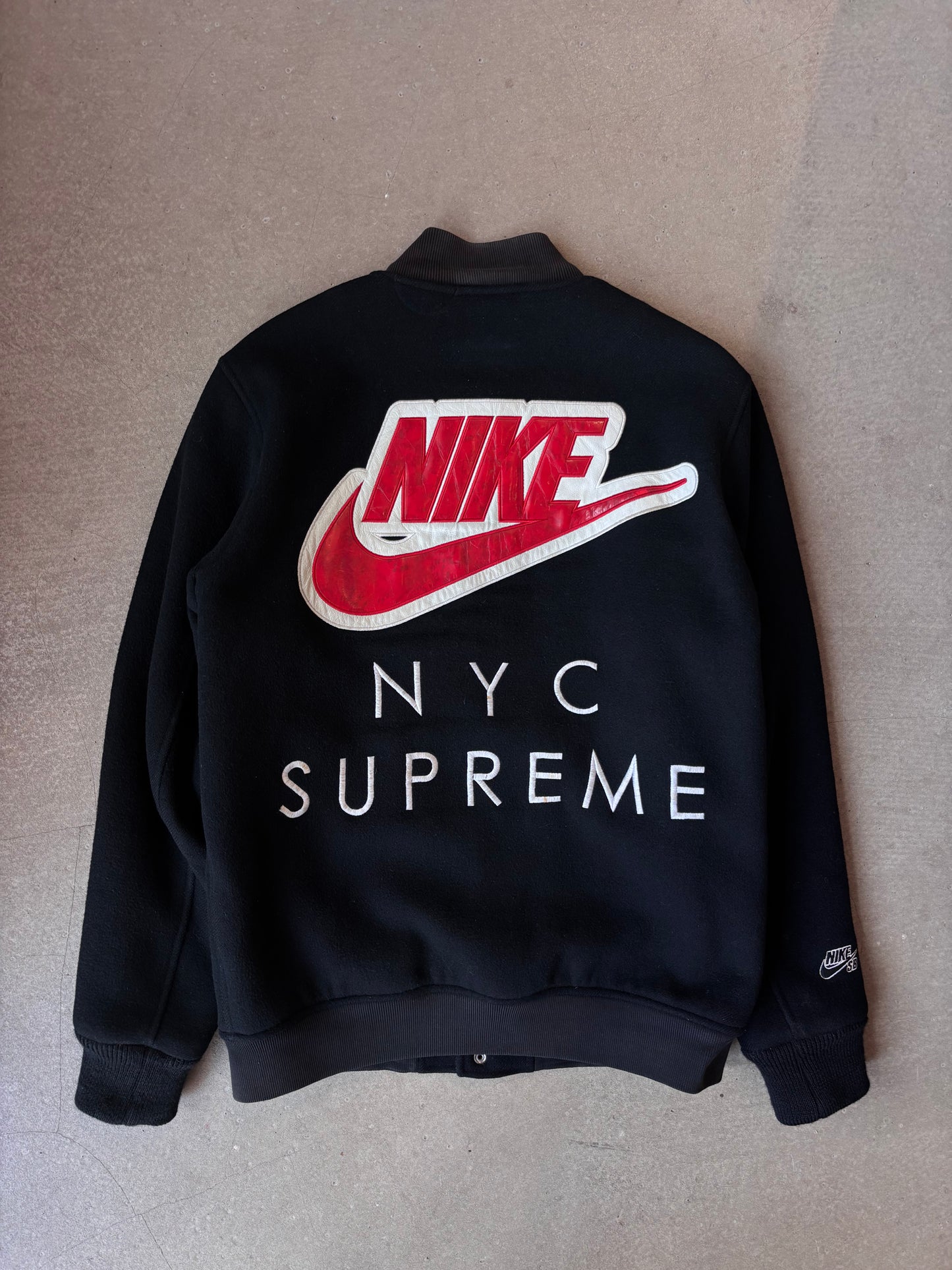 Supreme x Nike SB Varsity Jacket 2007