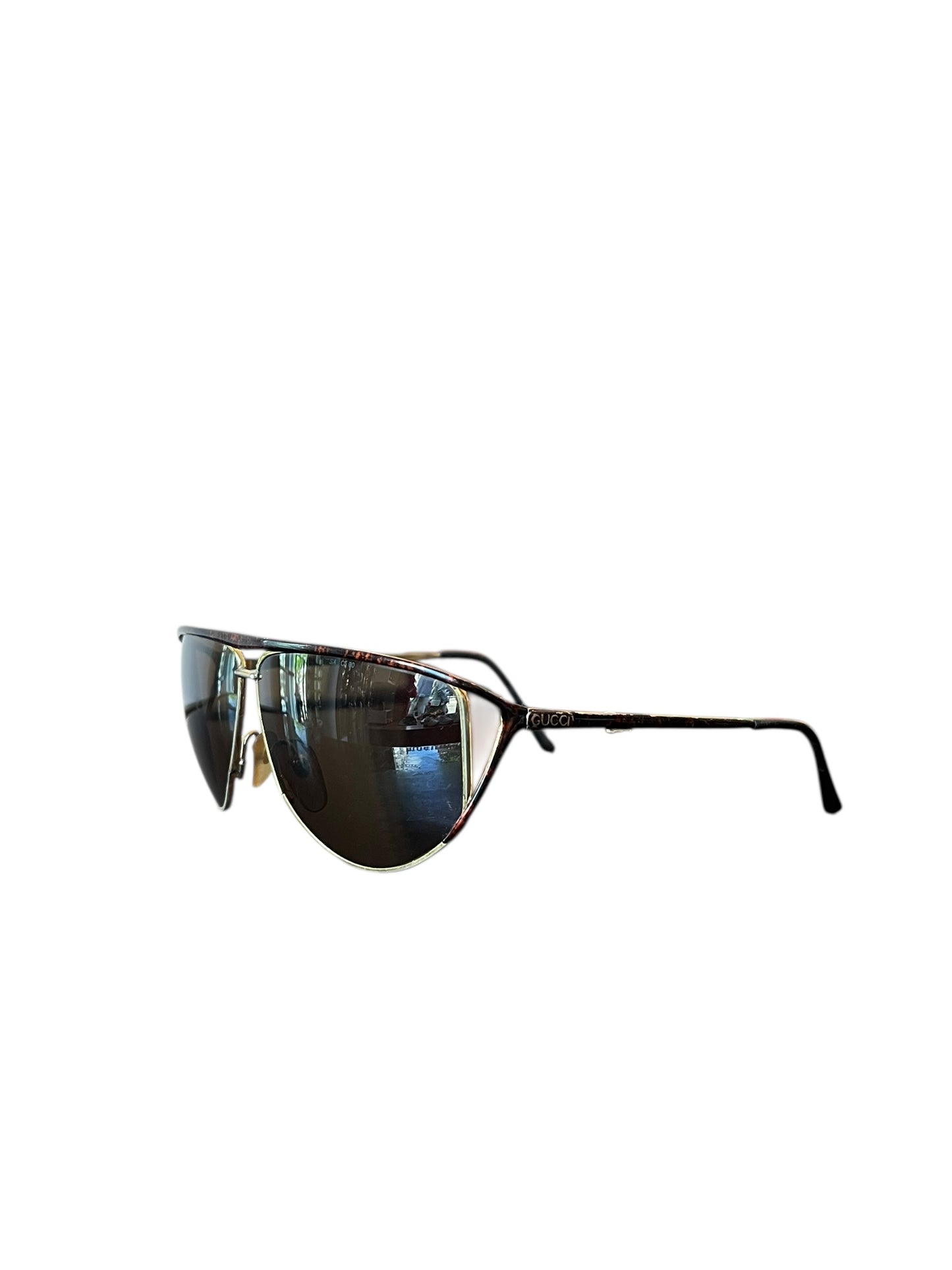 Gucci Aviator Sunglasses Gold