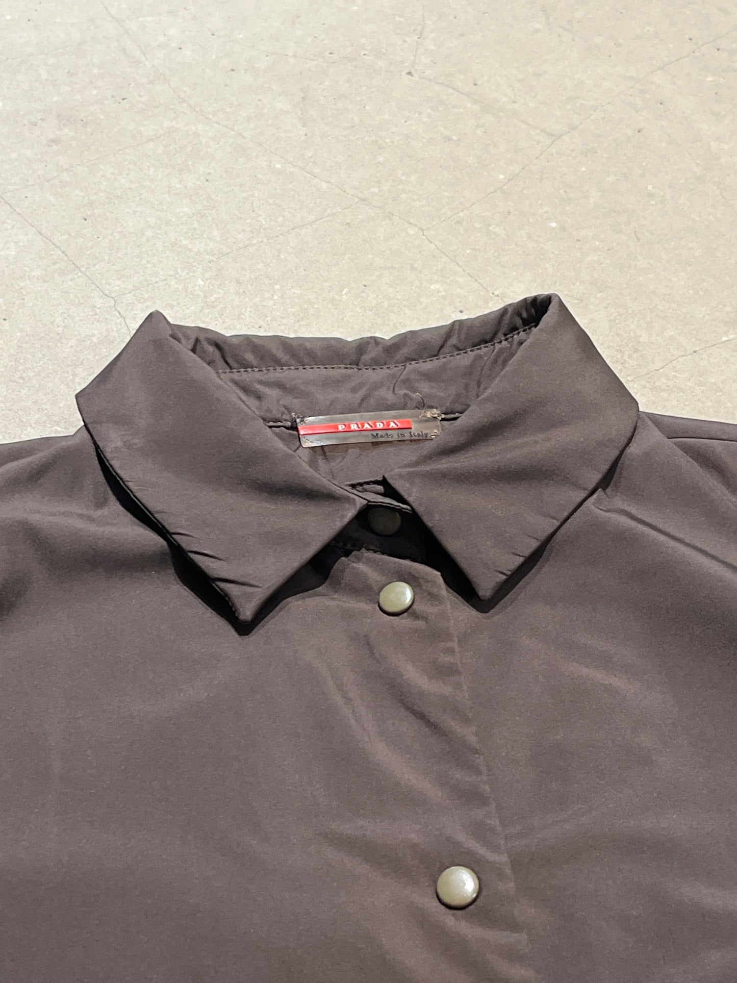 Vintage Prada Linea Rossa Jacket Brown L