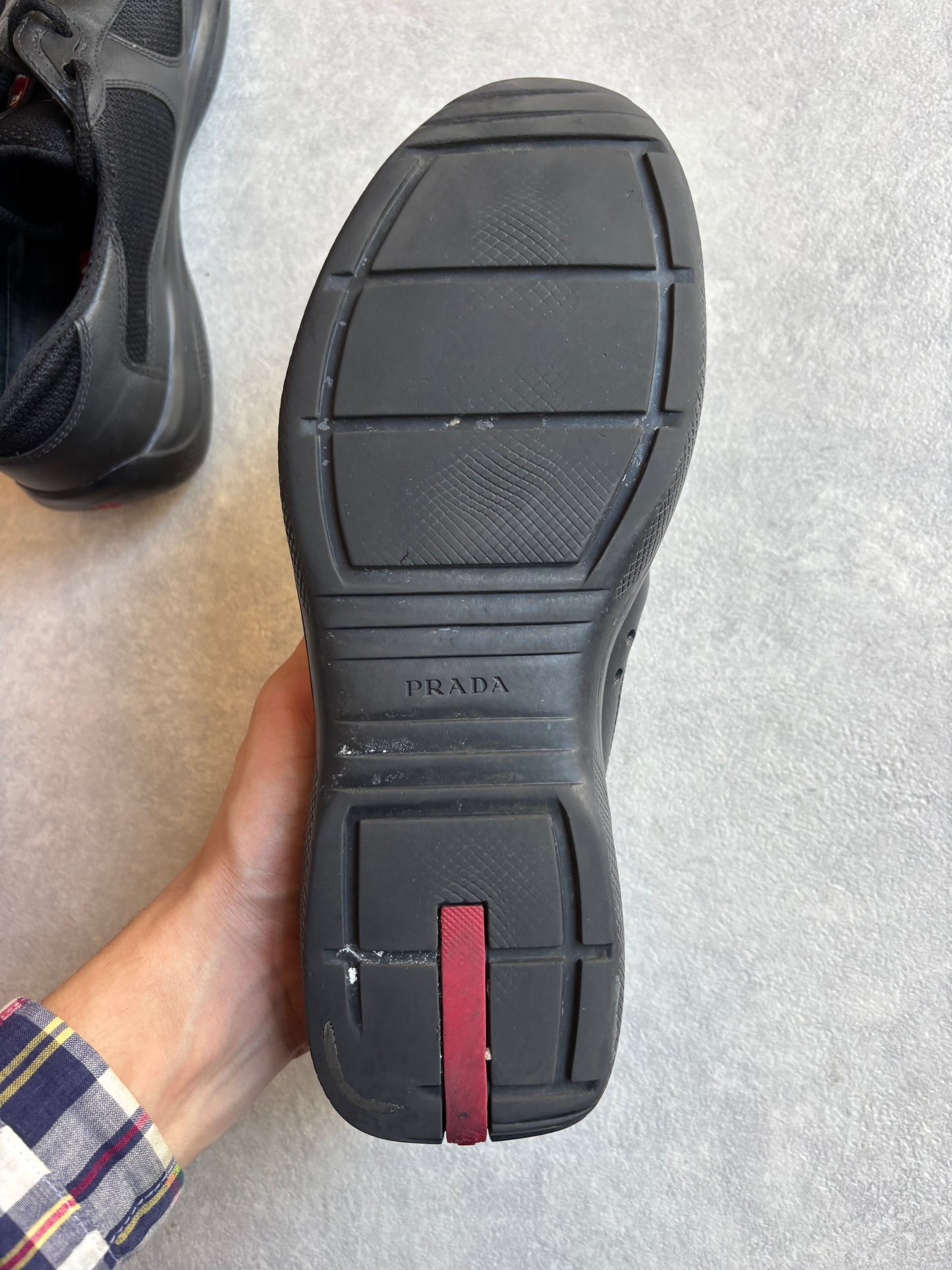 Prada American Cup Black Size UK 6 US 7 EU 40