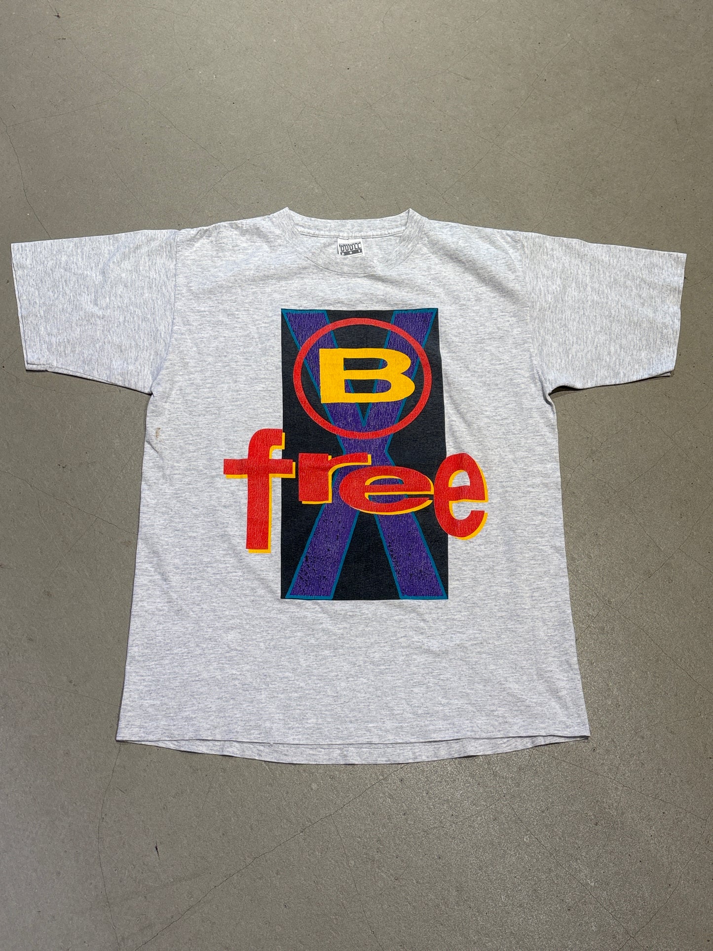Vintage Bad Company BFree Tee Grey Medium