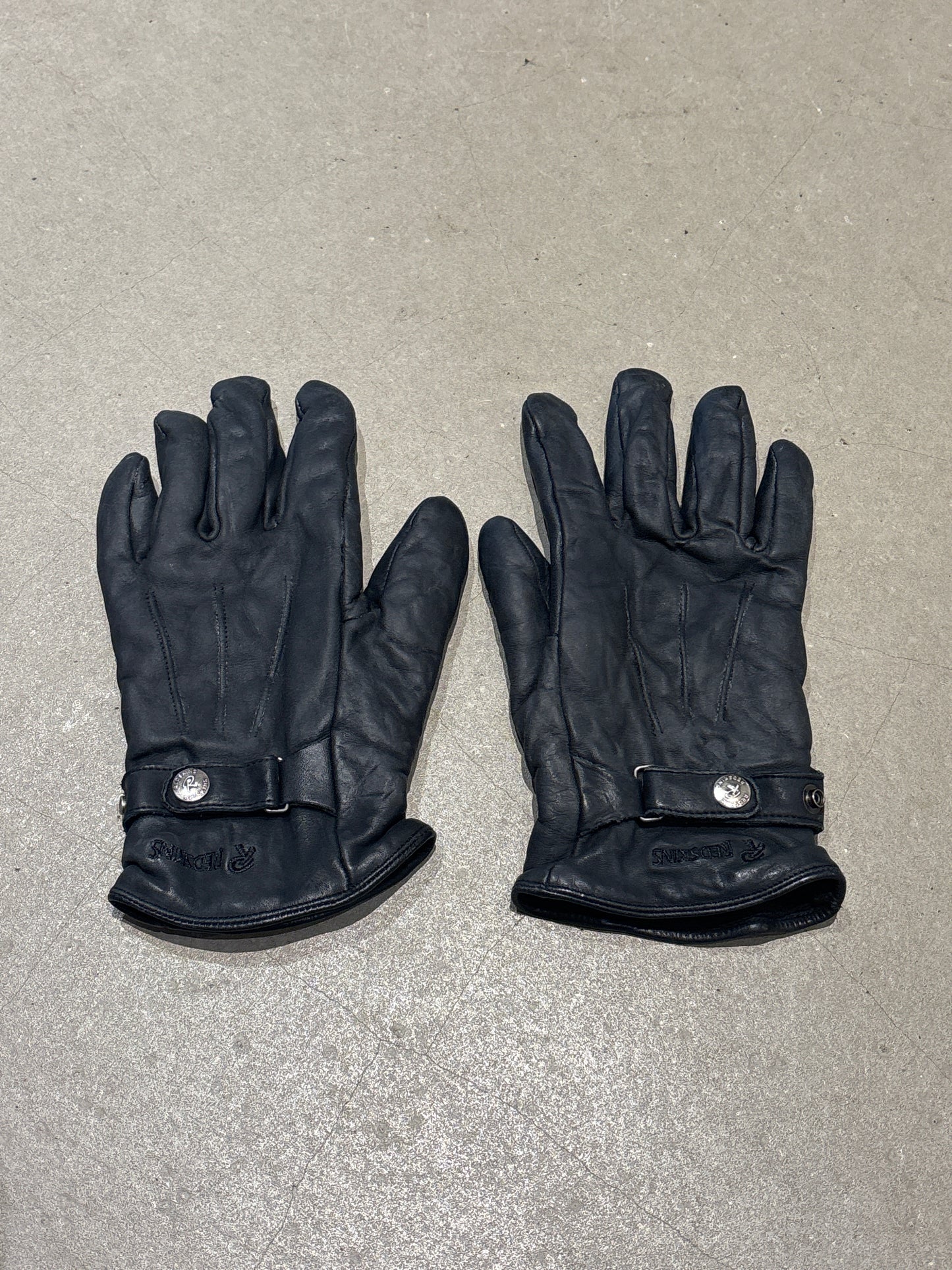 Redskins Leather Gloves Black XL