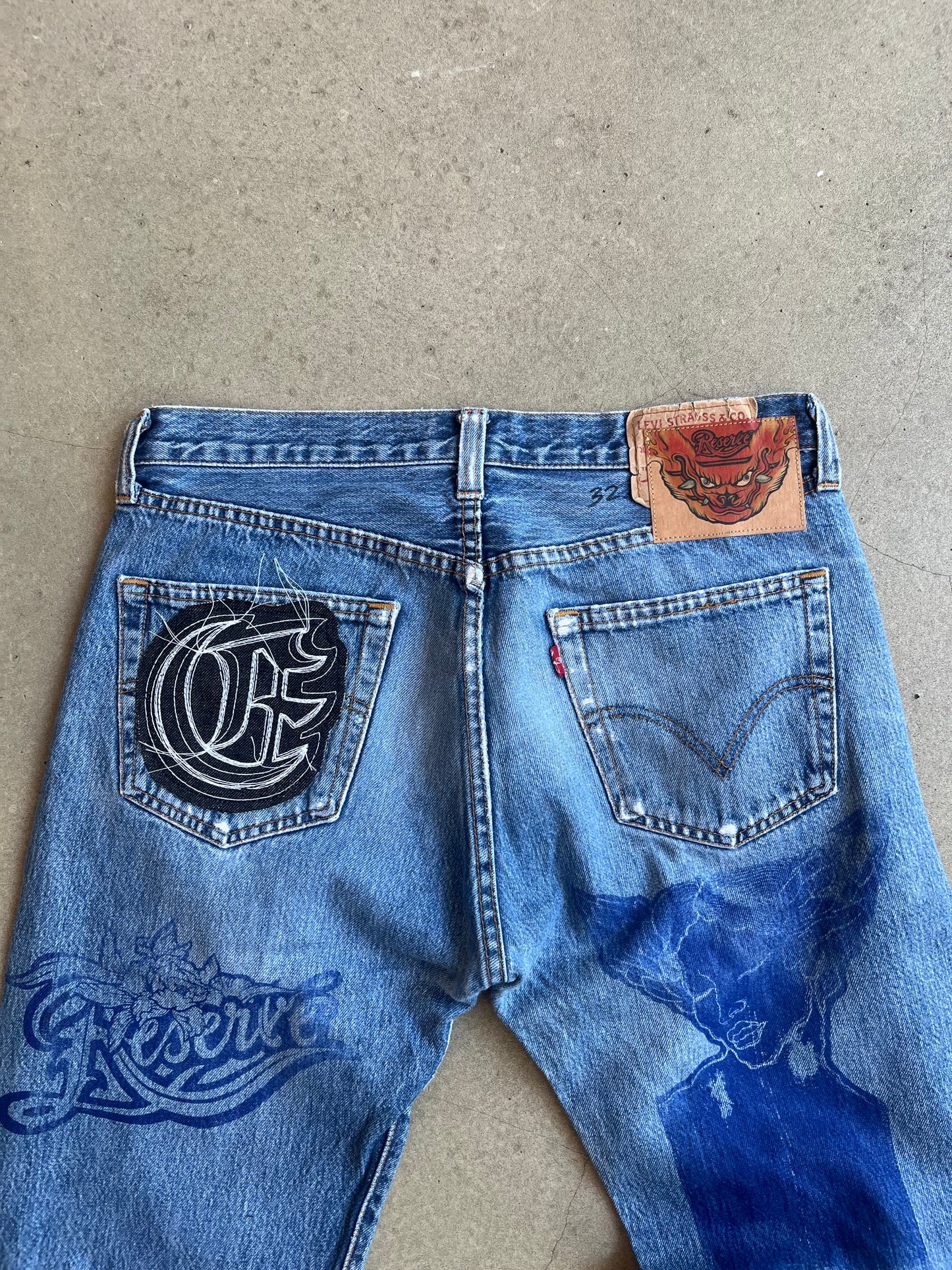 Atelier Reservé Reworked Denim Jeans W32