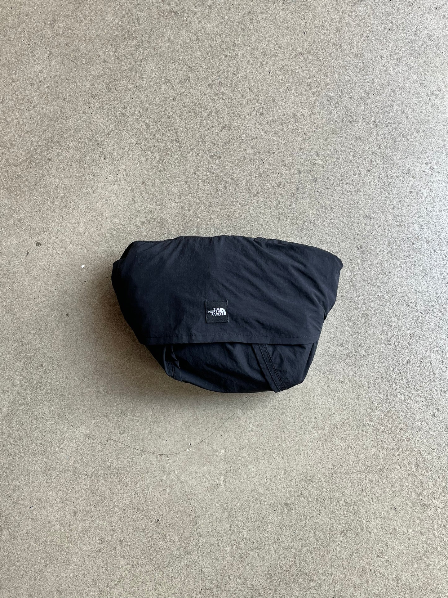 The North Face Fold Up Parka Jacket Black Large