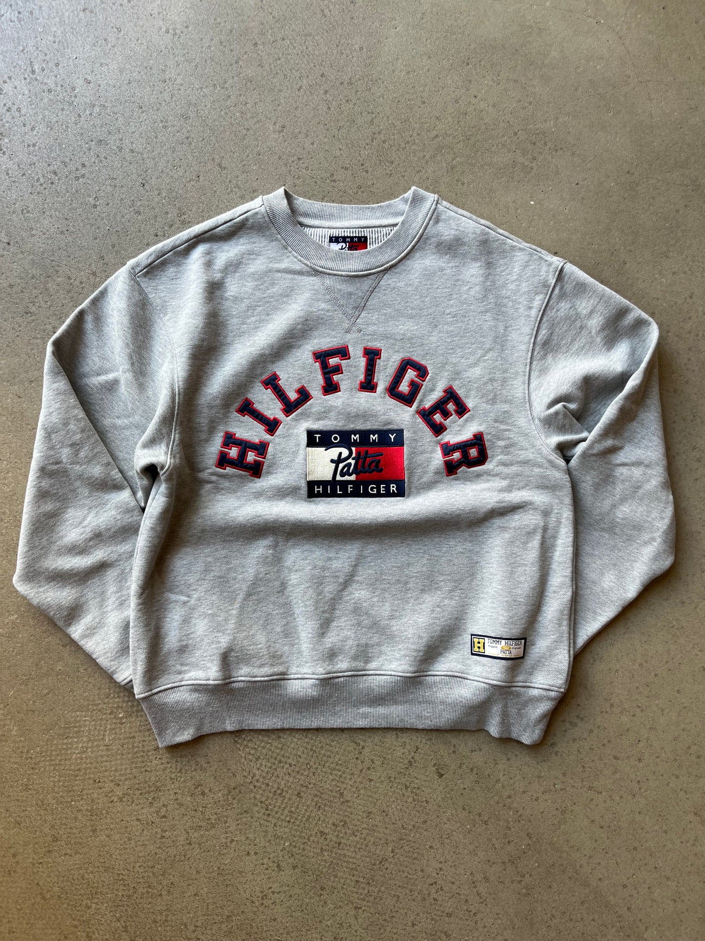 Patta x Tommy Hilfiger Crew Grey S