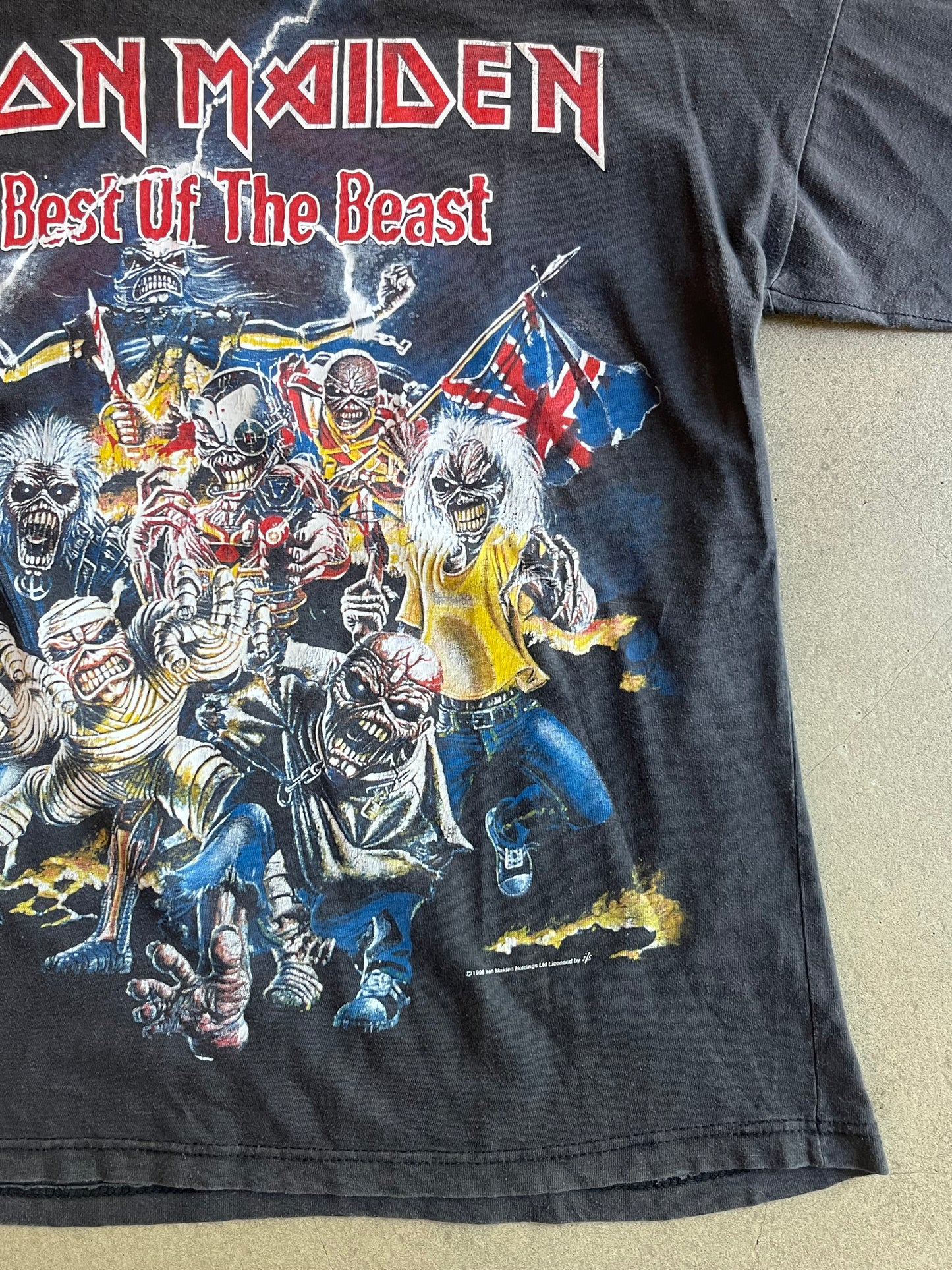 Iron Maiden 90's Best of The Beast Tee Black L