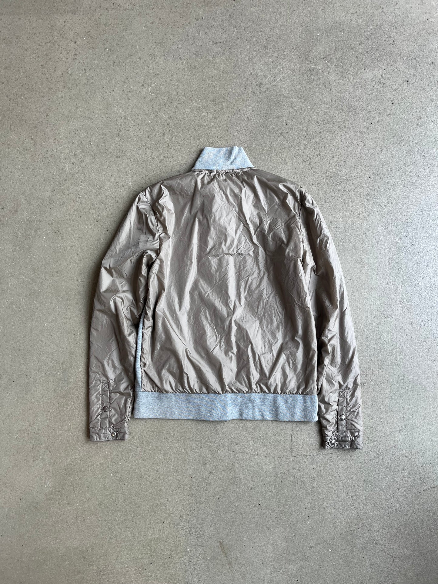 Moncler Zip Up Vest Grey Large