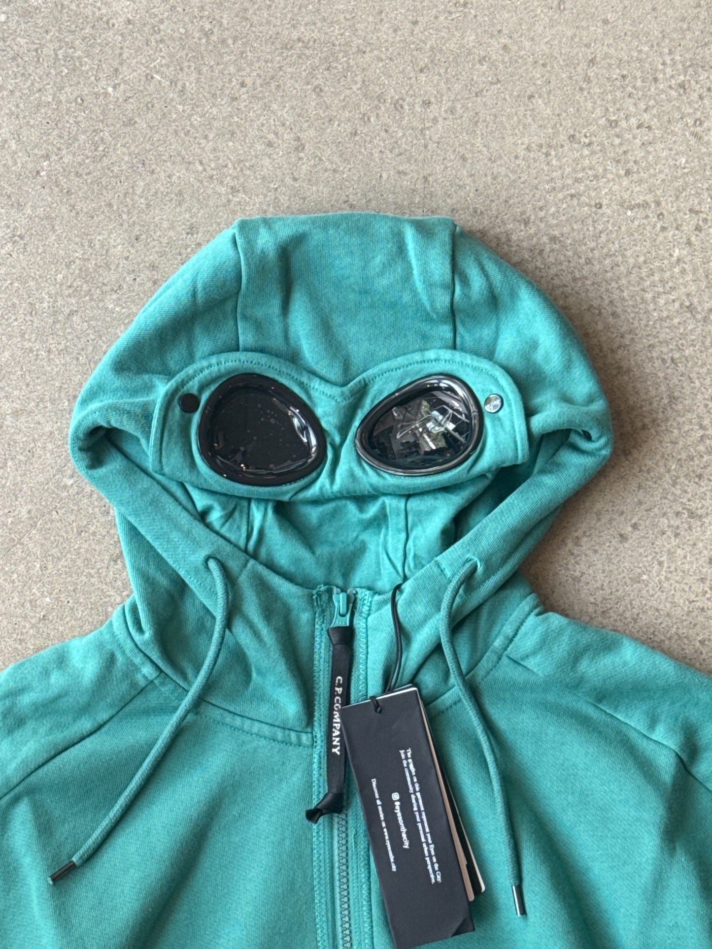 C.P Company Hoodie Frosty Spurce L