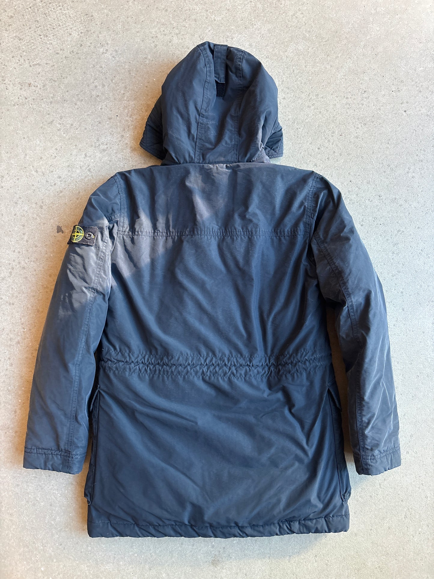 Stone Island Junior Down Jacket Navy 12