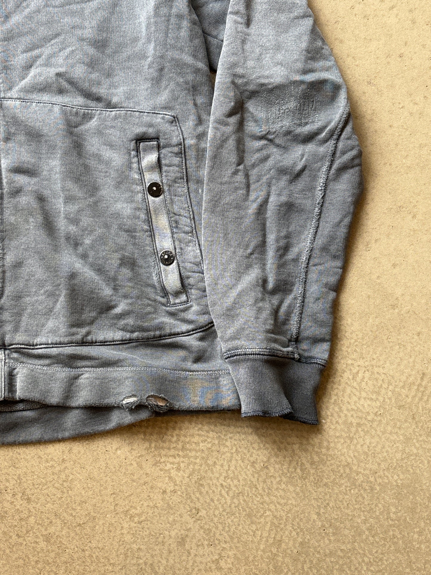Vintage Stone Island Hoodie Grey XL