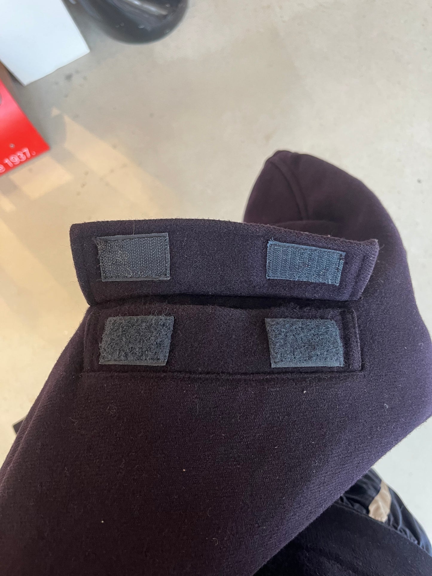 APC Wool Flight Jacket Navy XL